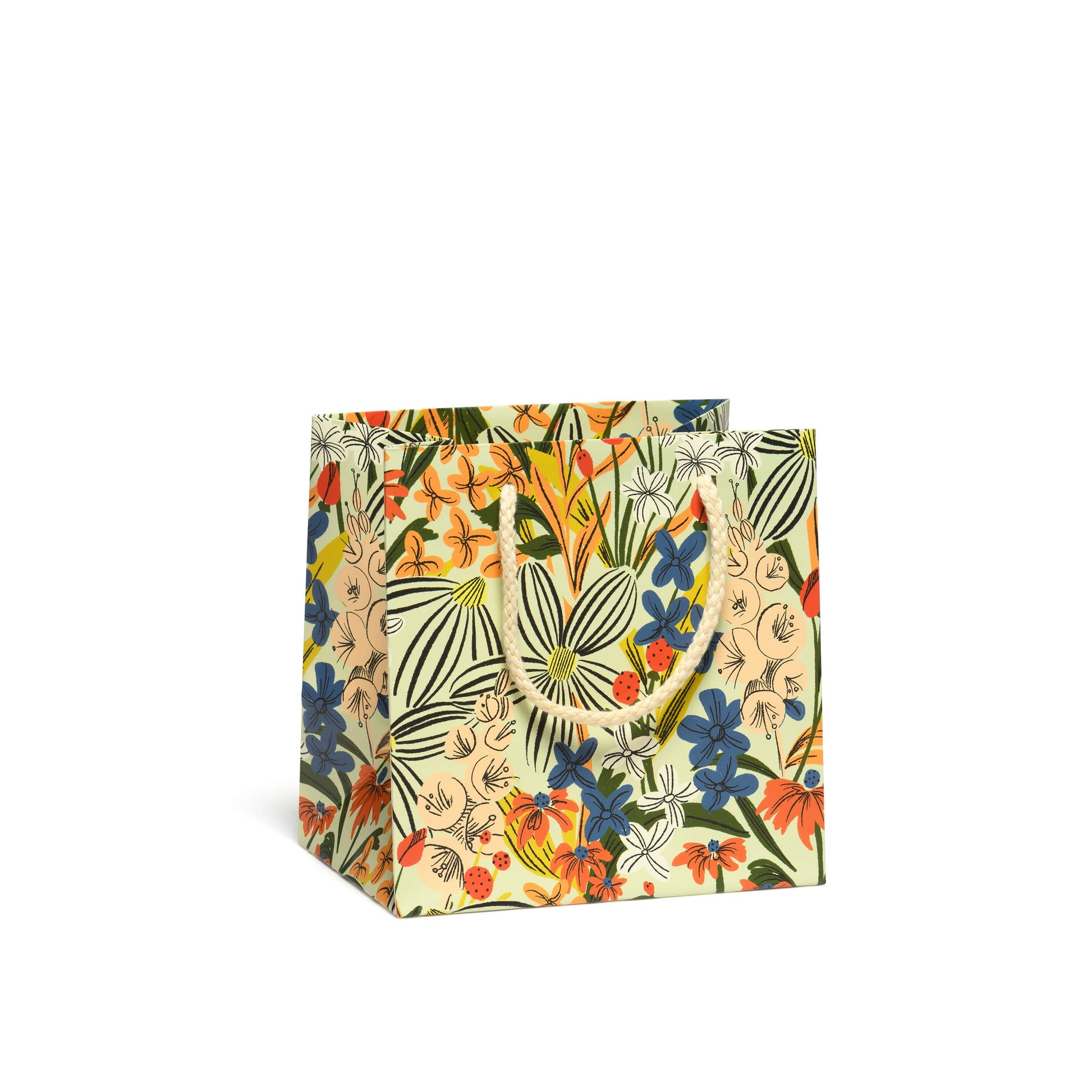 Striped Florals gift bags: Small