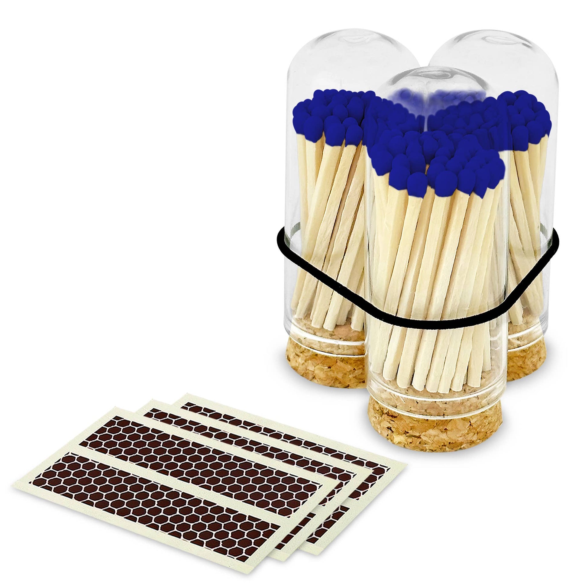 2" Matches + Mini Cloche - Colors of Your Choice + Strikers: Light Blue