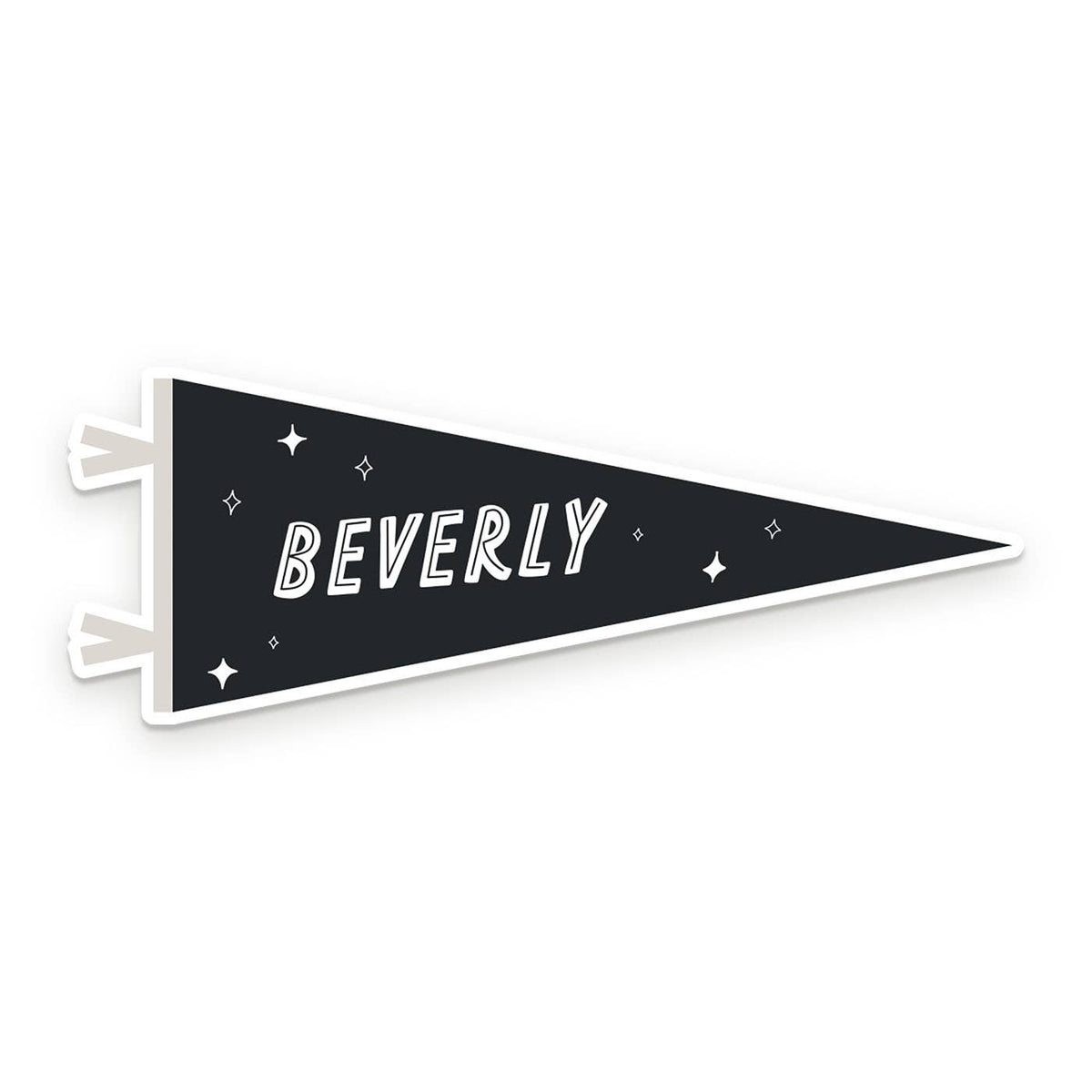 Custom City Pennant Sticker: Heirloom