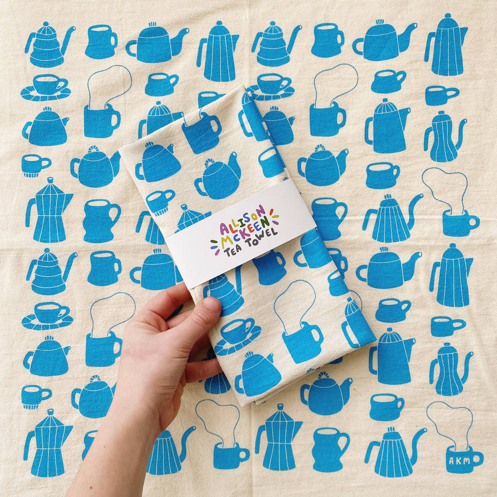 Tea towel - tea and coffee