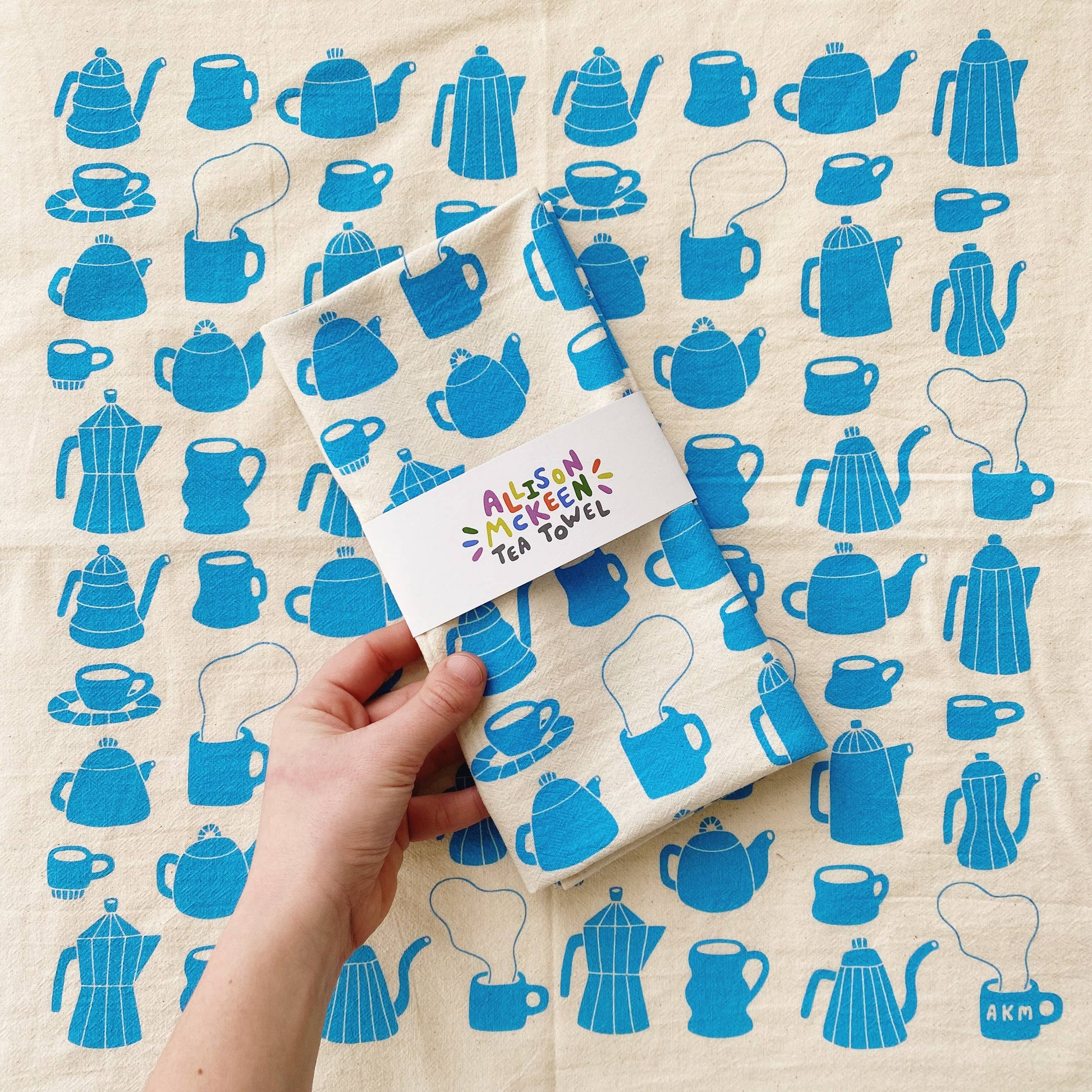 Tea towel - tea and coffee