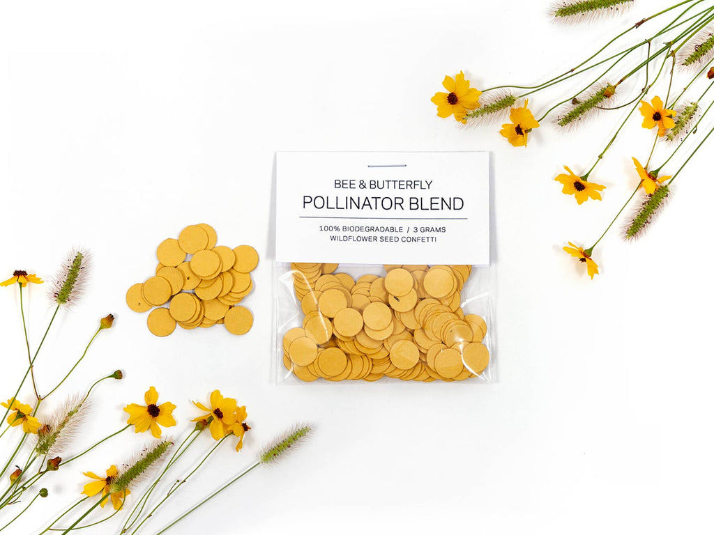 Wildflower Seed Confetti - Mustard