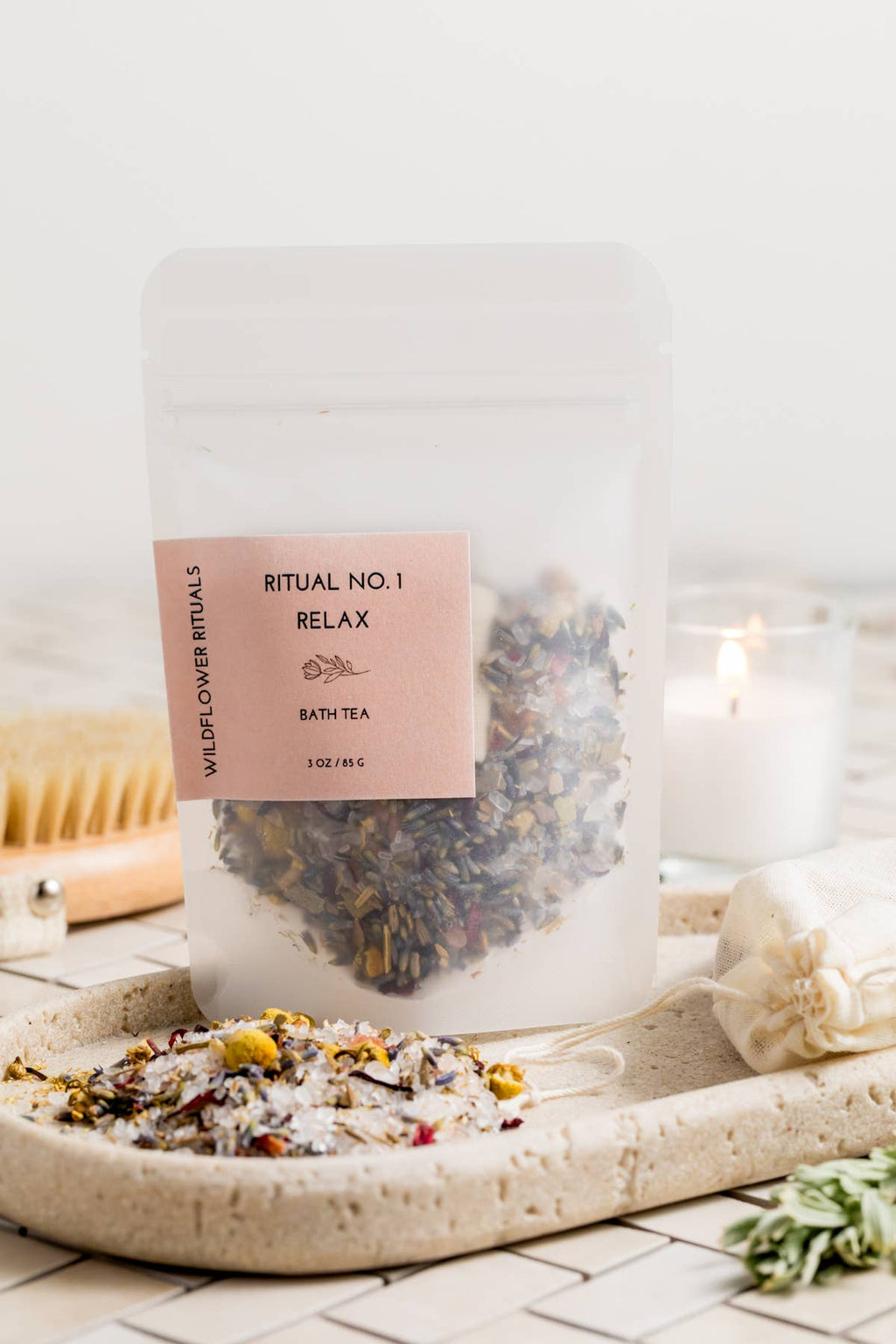Ritual No. 1 Relax Botanical Bath Tea - Lavender Chamomile