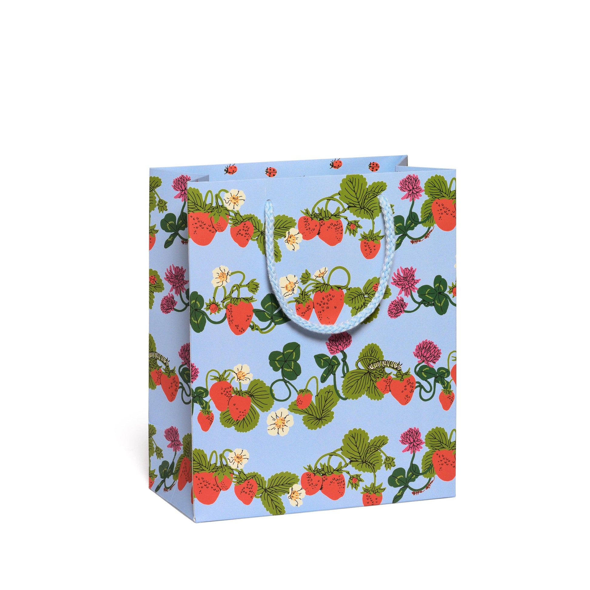 Berries and Bugs medium gift bag: Medium