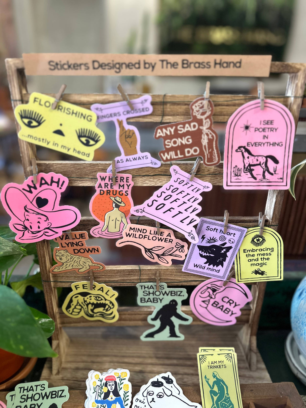 I Am My Trinkets Vinyl Sticker