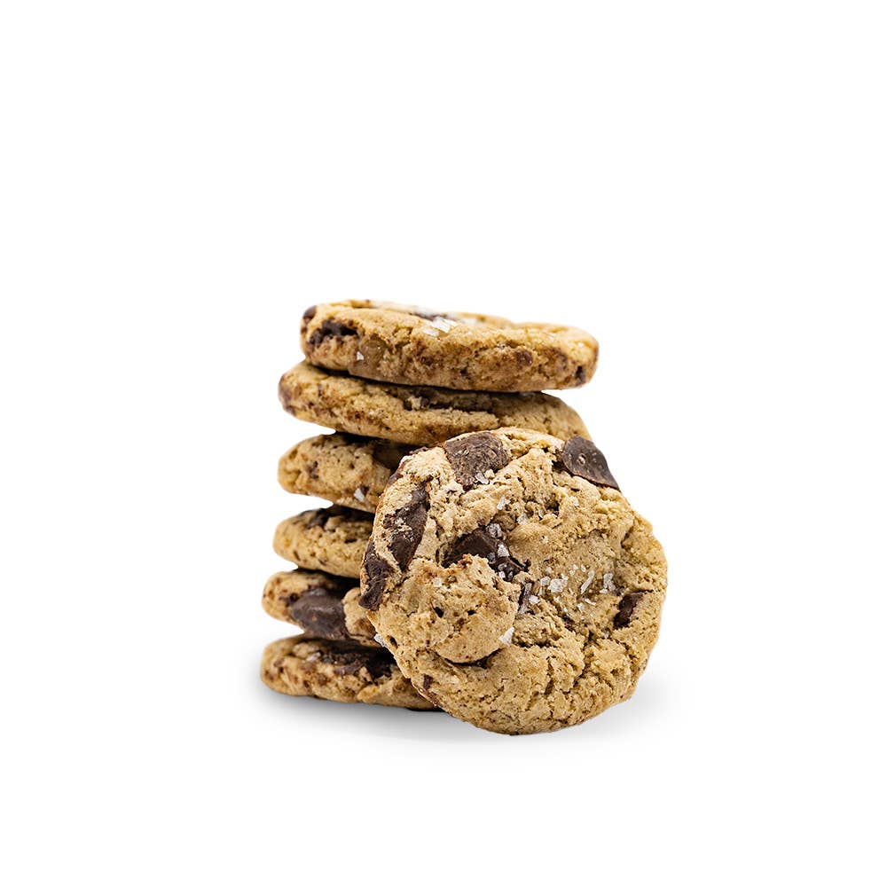 Artisanal GF Chocolate Chip with Flaky Sea Salt – 4 Count