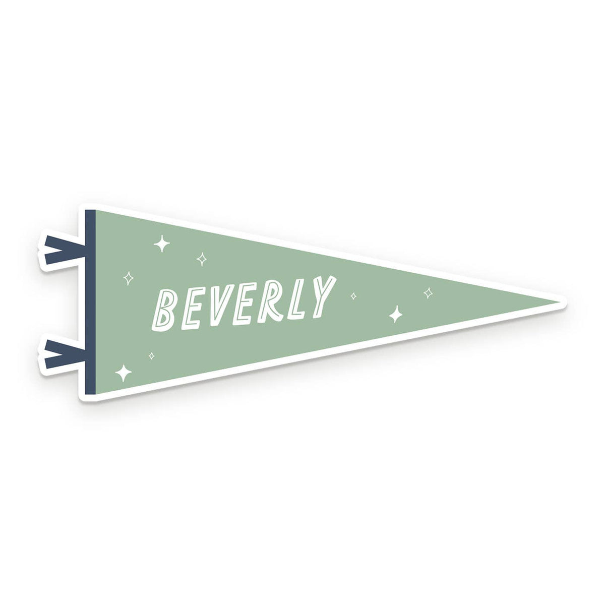 Custom City Pennant Sticker: Heirloom