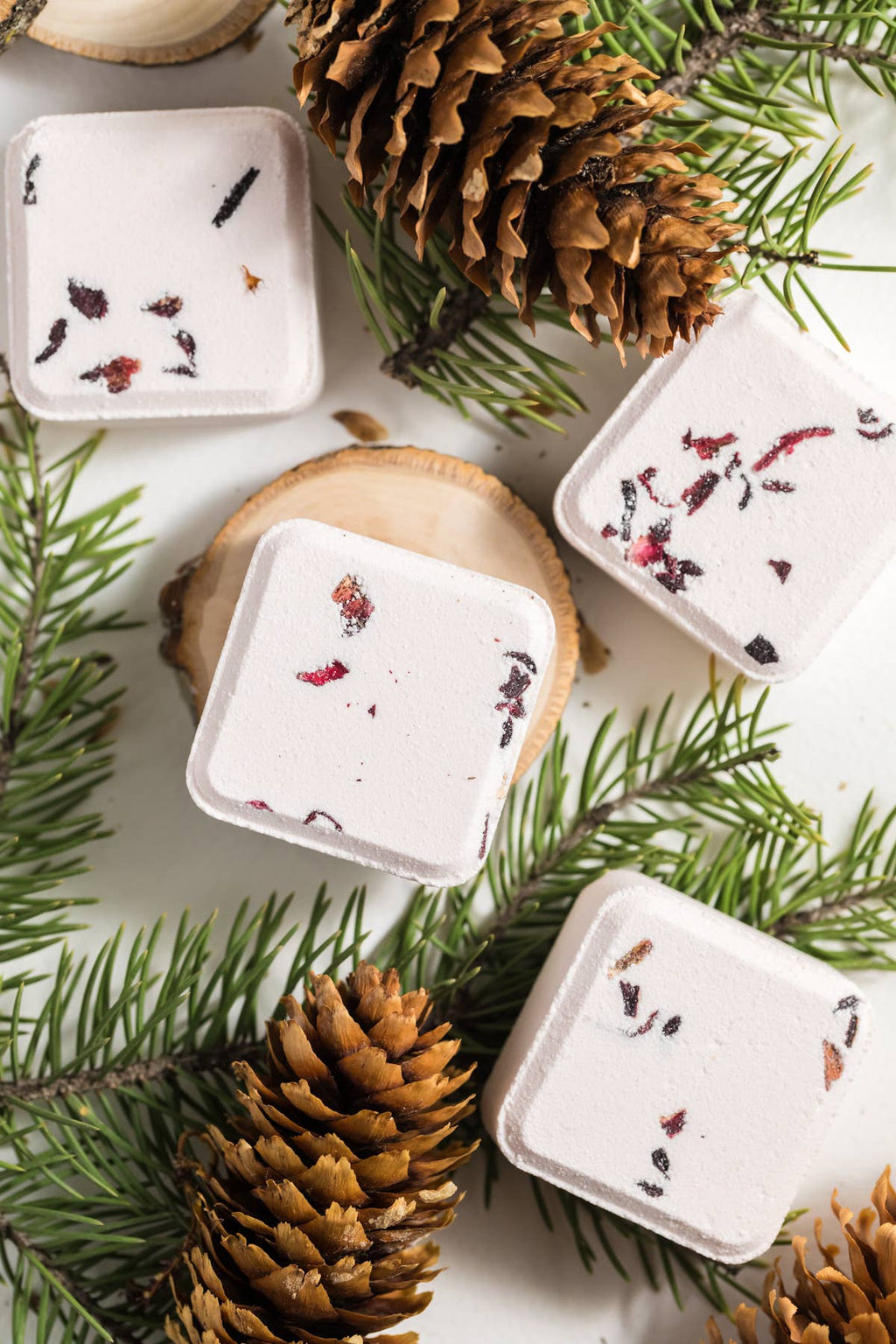 Winter Botanical Shower Steamers - Peppermint