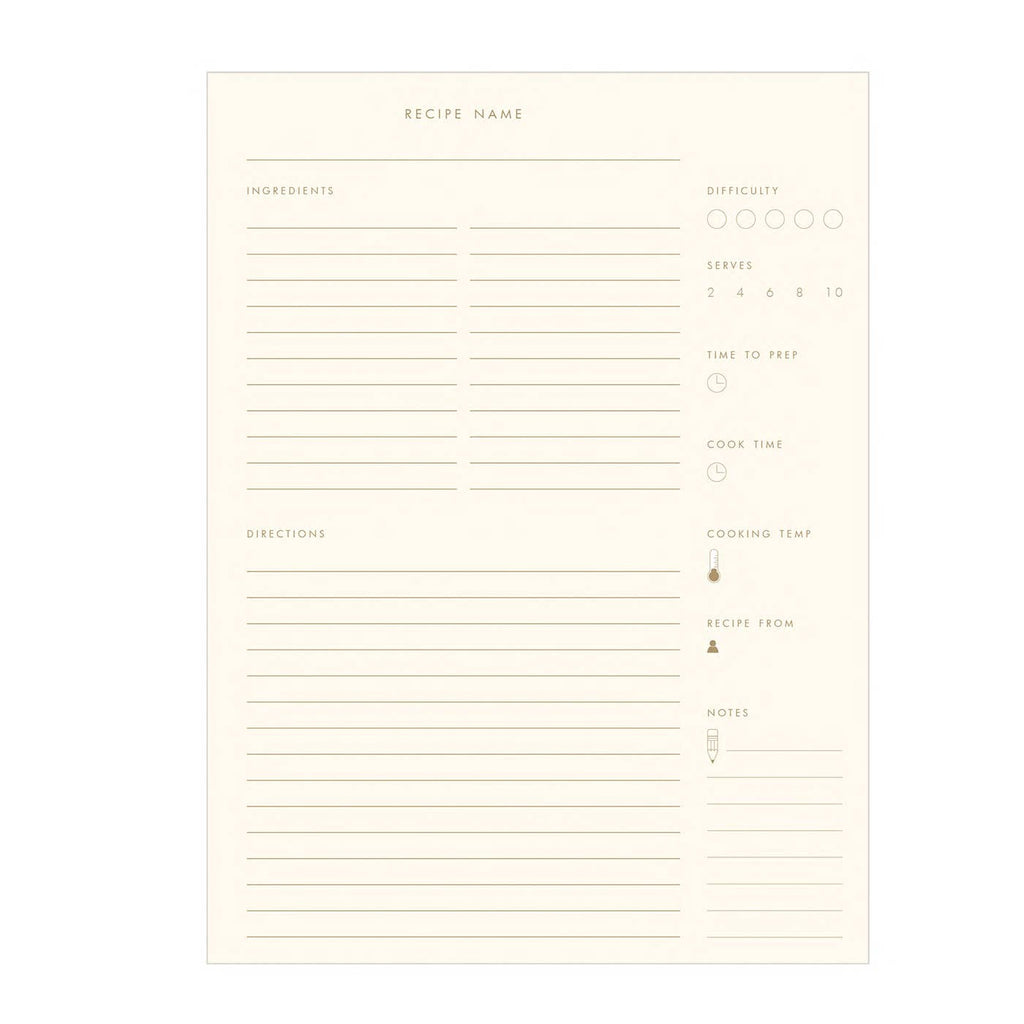 Fruit Grid Recipe Book