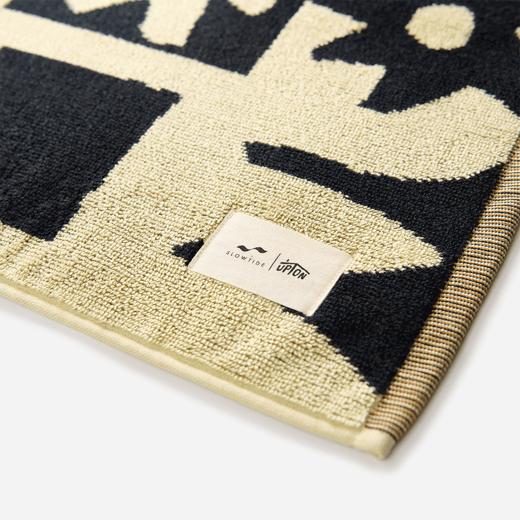 Upton Bath Mat - Black | Upton x Slowtide