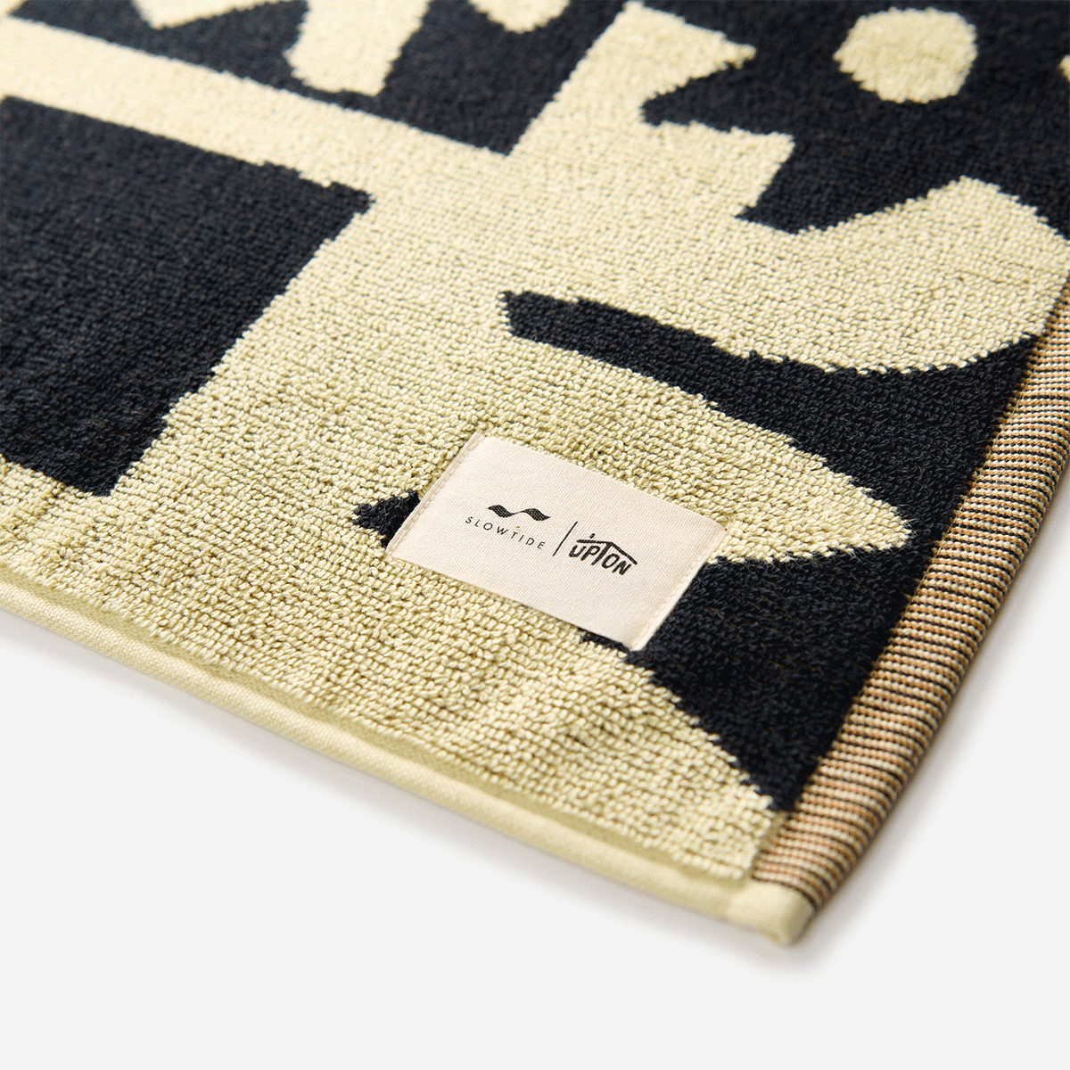 Upton Bath Mat - Black | Upton x Slowtide