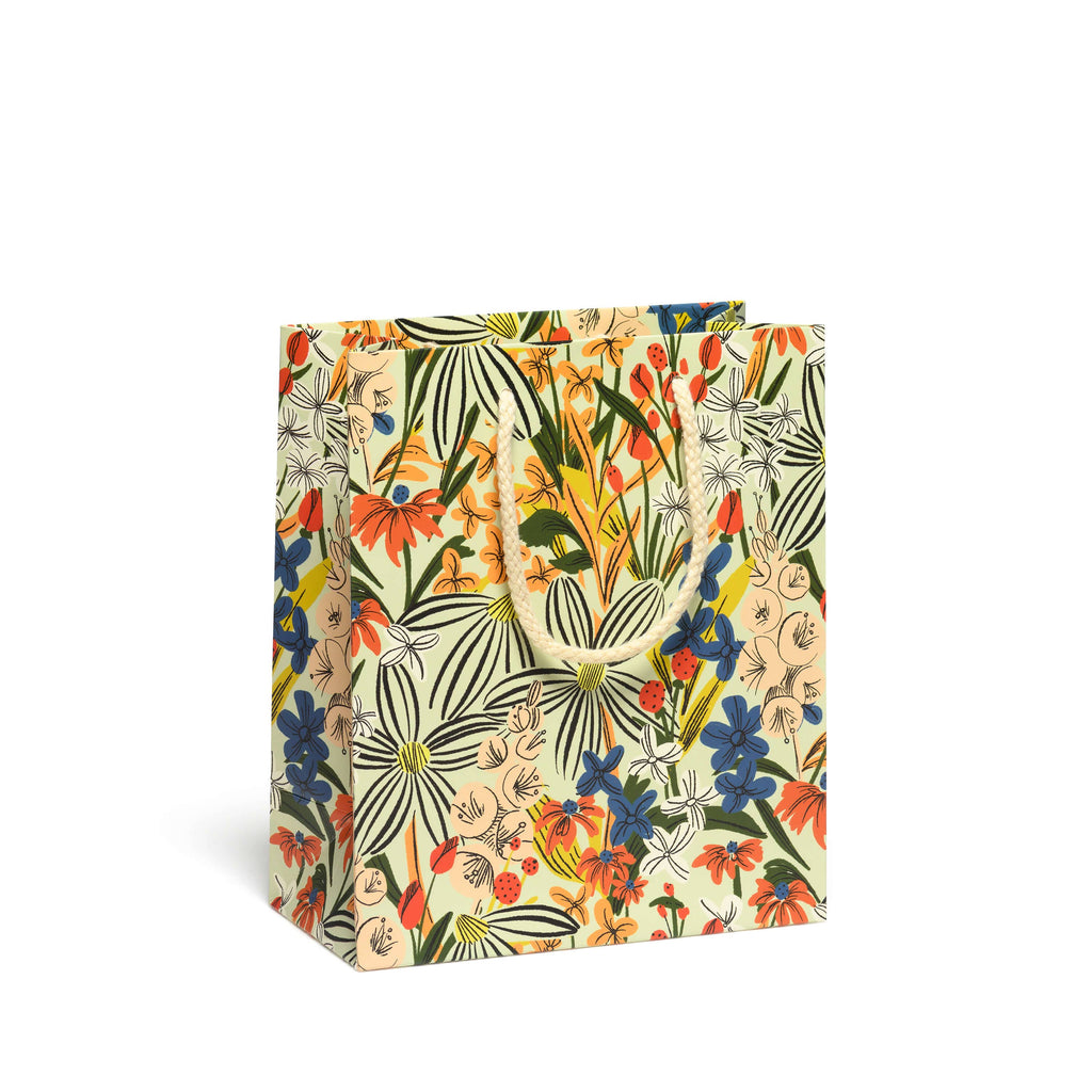 Striped Florals gift bags: Small