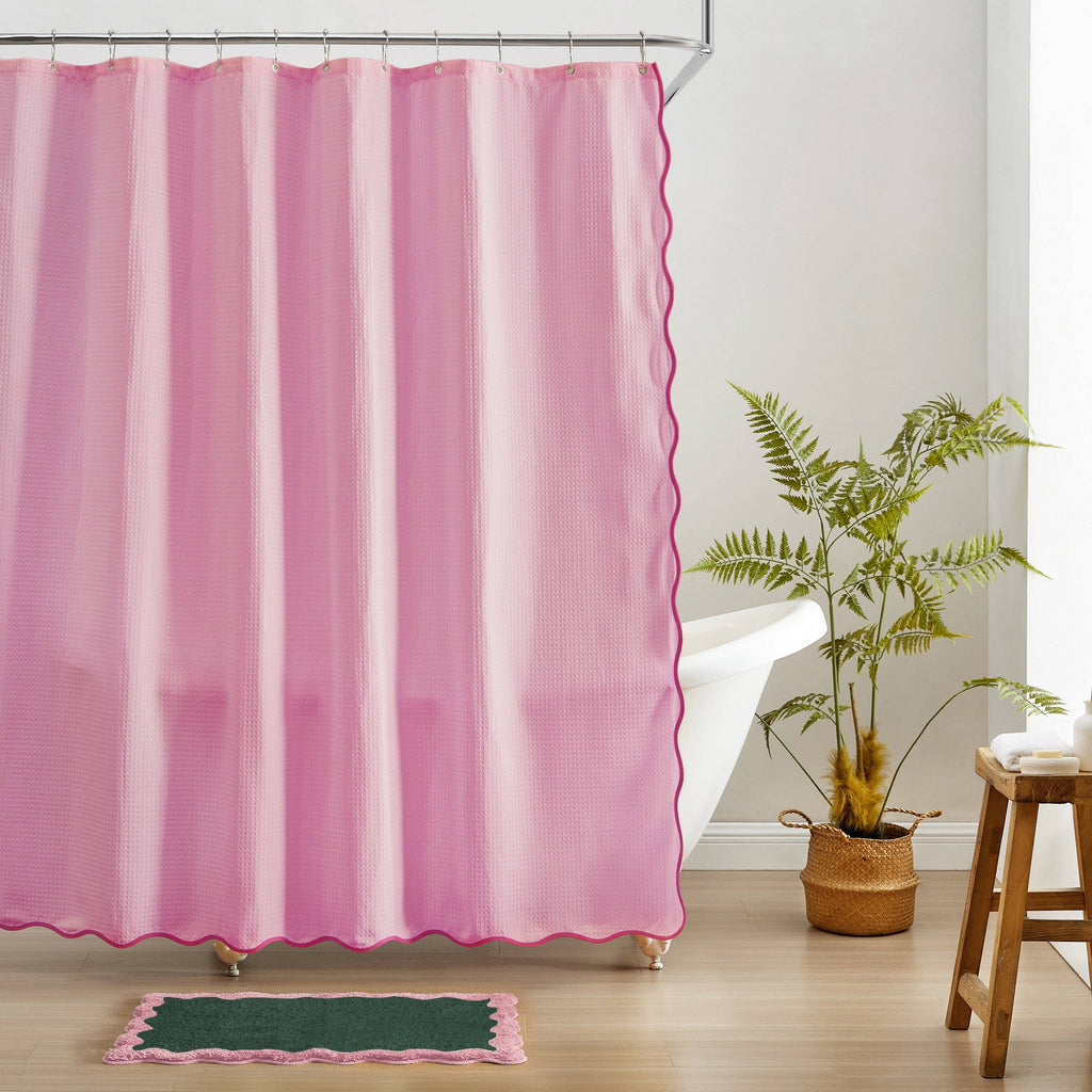 Nereida Bath Mat (Forest Pink): 20x32 inch