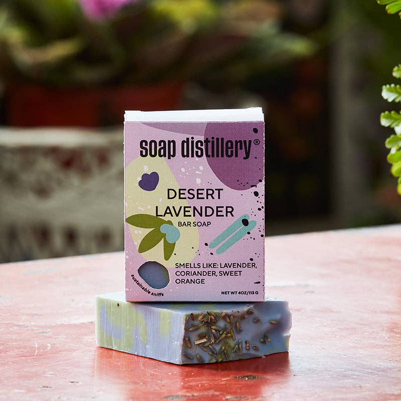 Desert Lavender Bar Soap: Case Unit