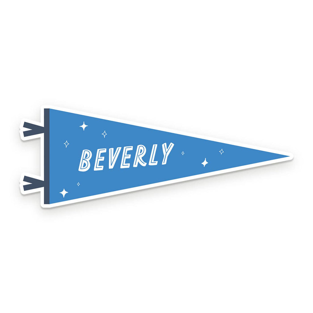 Custom City Pennant Sticker: Heirloom