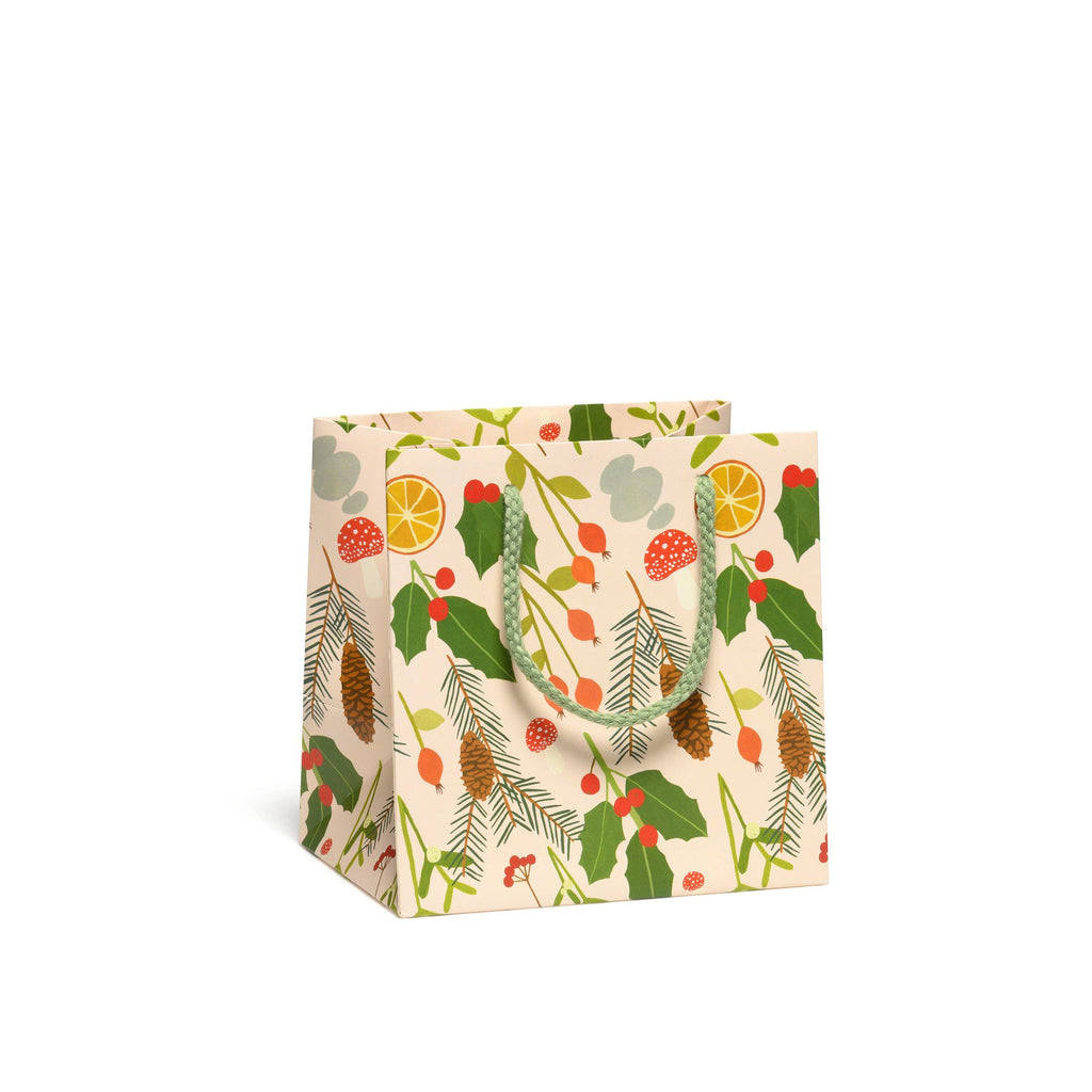 Holiday Greens gift bags: Medium