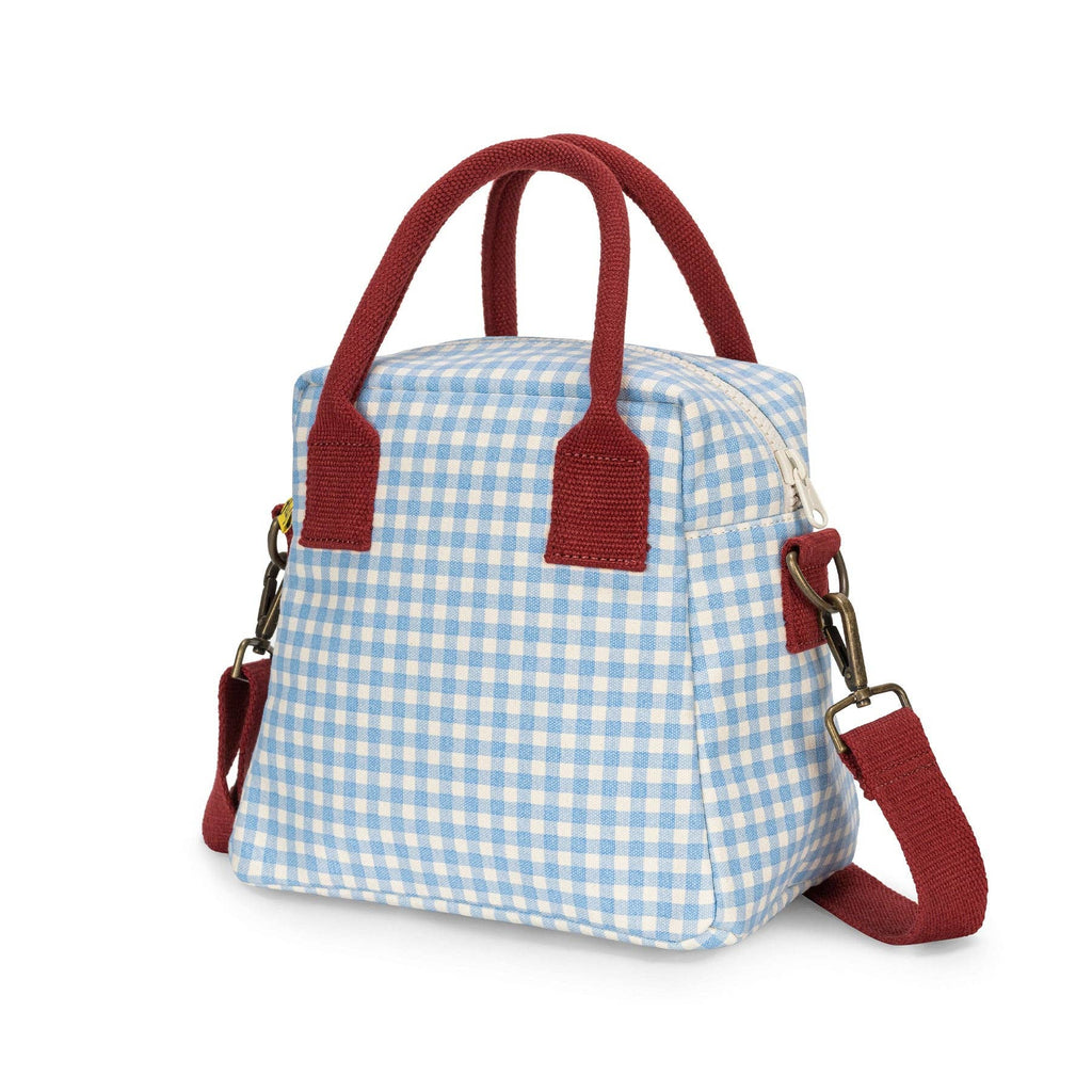 Lunch Clutch - Gingham Sky