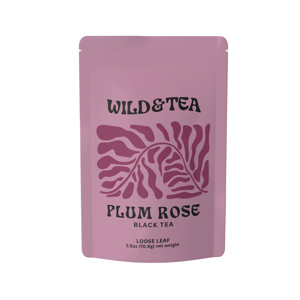 Plum Rose Black Tea: 2.5oz