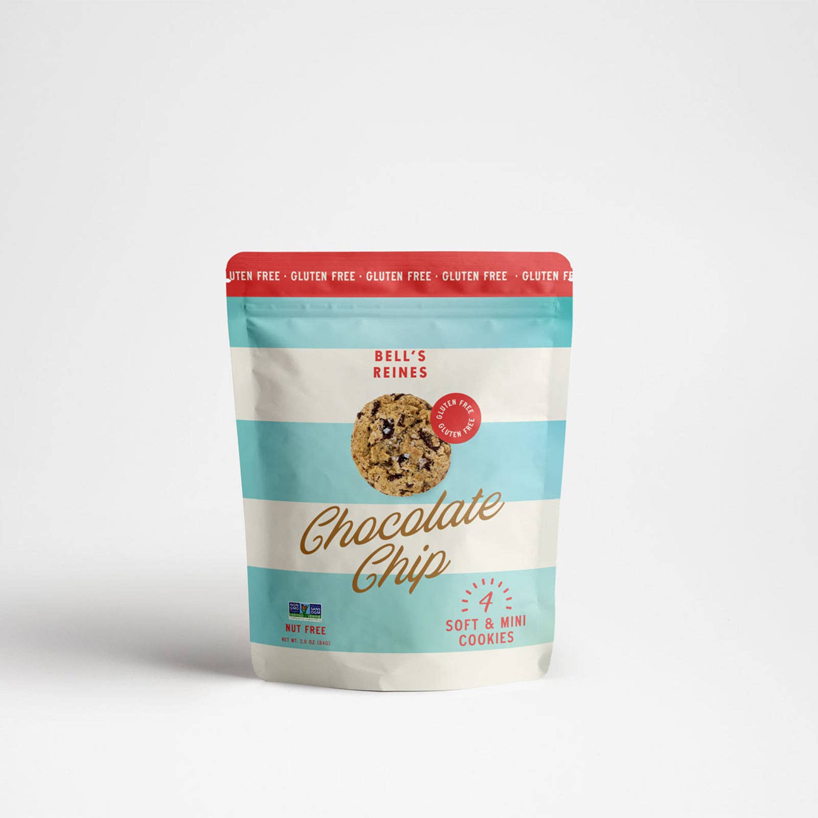 Artisanal GF Chocolate Chip with Flaky Sea Salt – 4 Count
