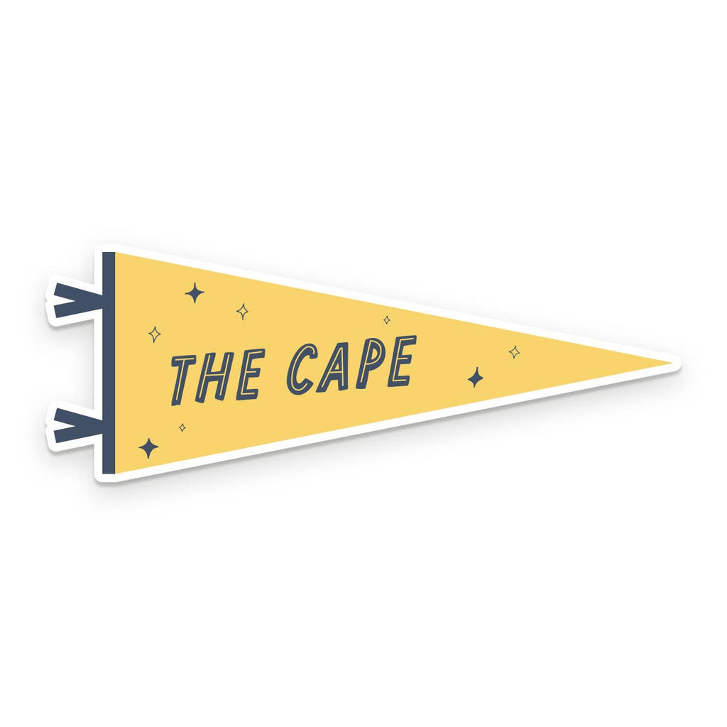 Custom City Pennant Sticker: Heirloom