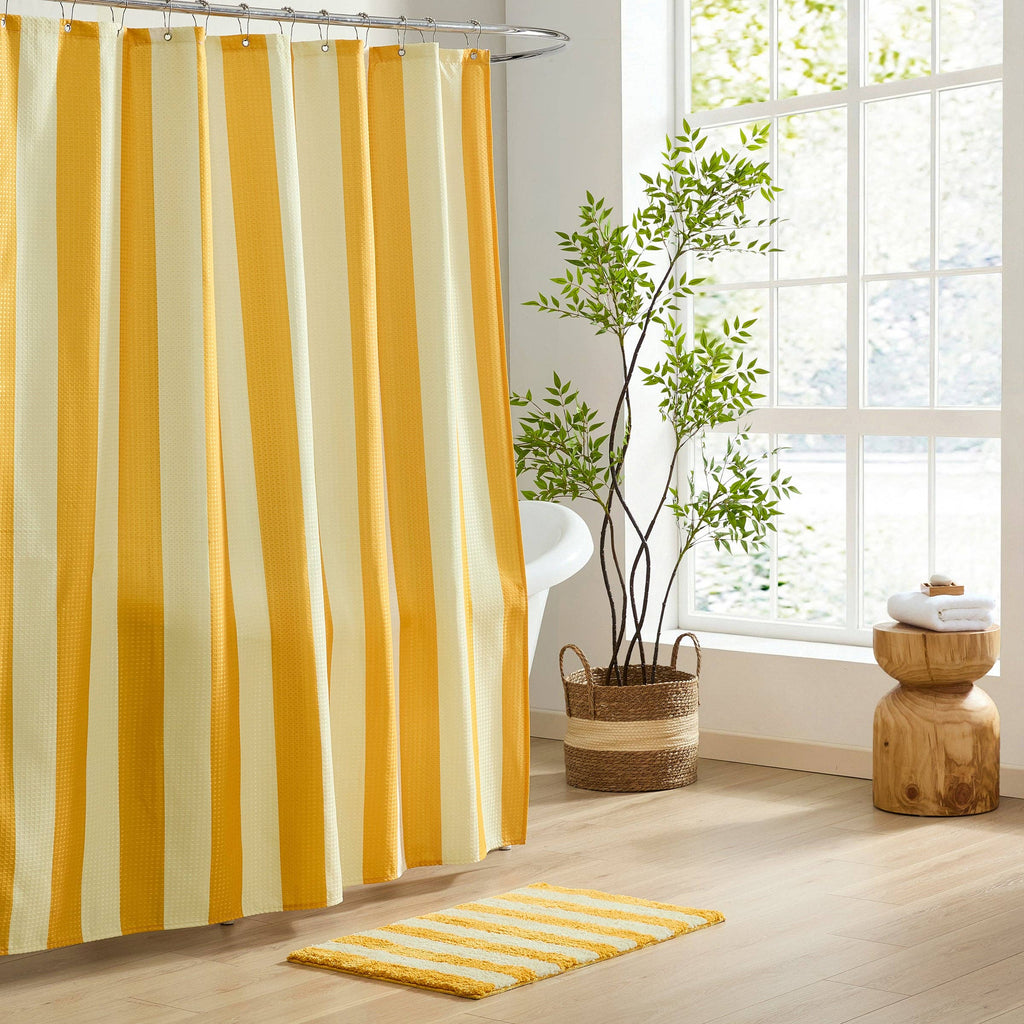 Flamingo Bath Mat (Yellow): 20x32 inch