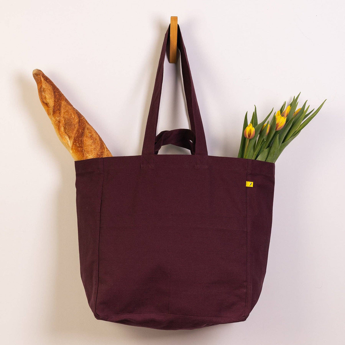 Box Tote - Fig