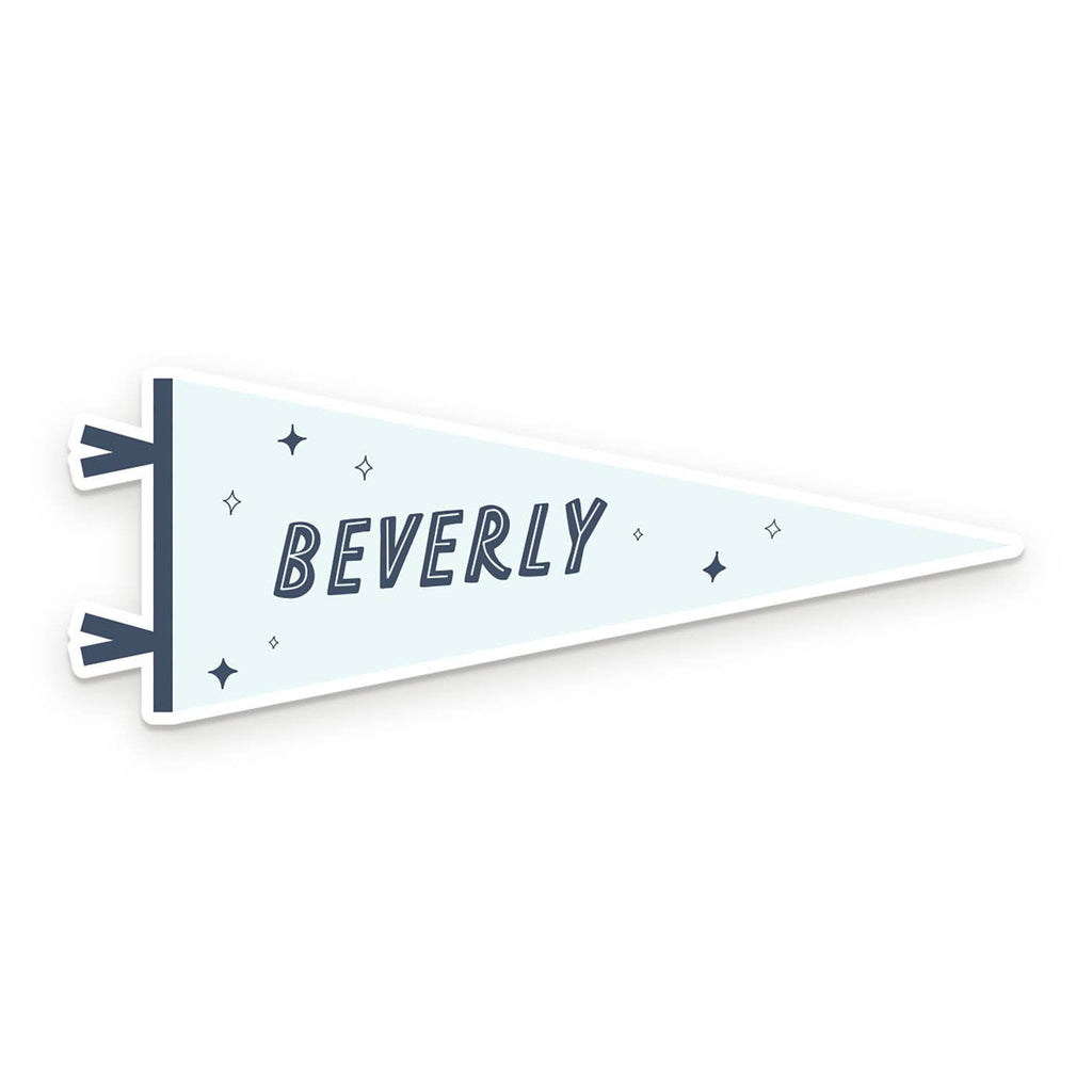 Custom City Pennant Sticker: Heirloom