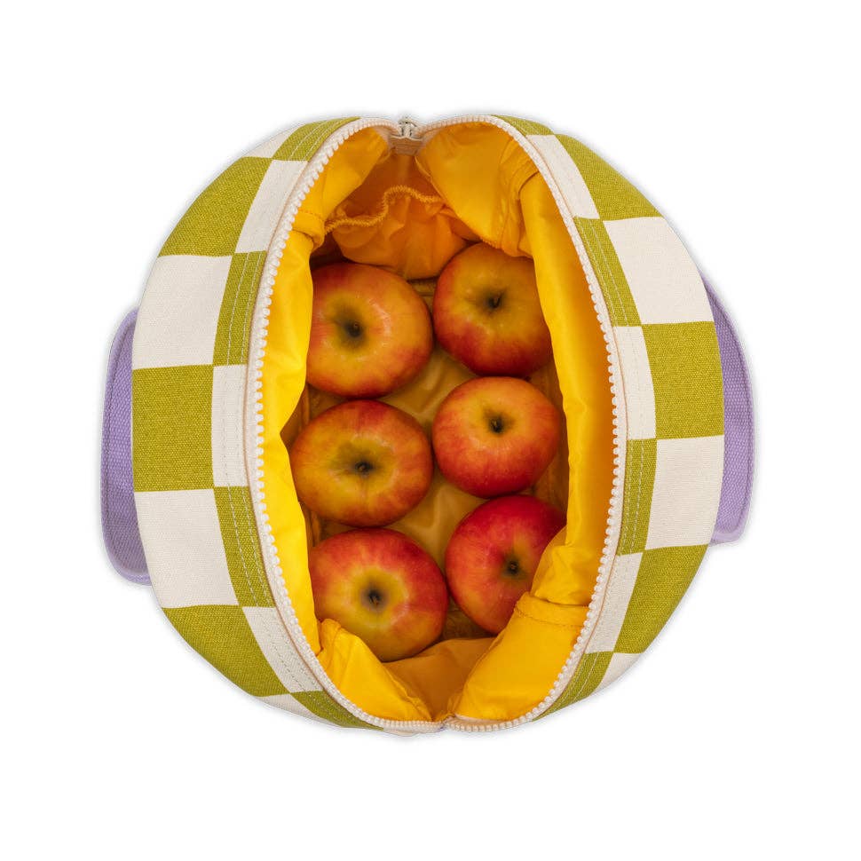 Zipper Lunch - Checks Pear