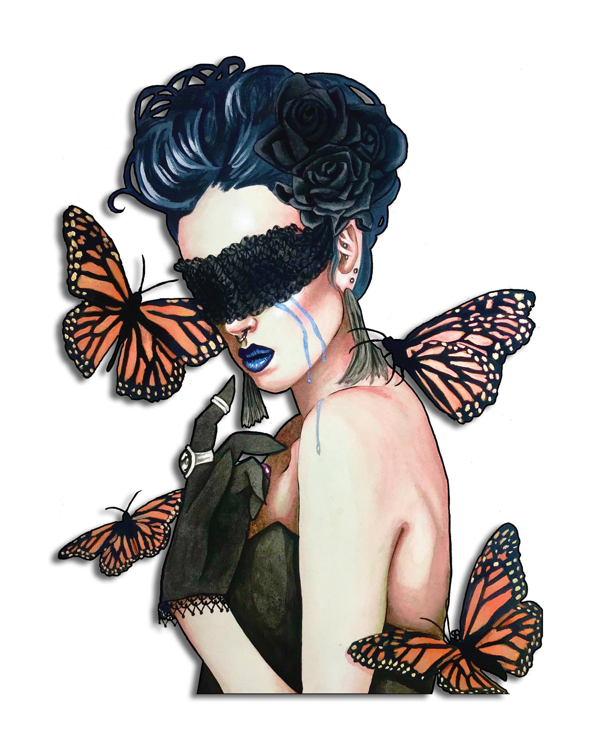 Metamorphism Sticker Metamorphosis - Waterproof Sticker – Shop Bloom PVD