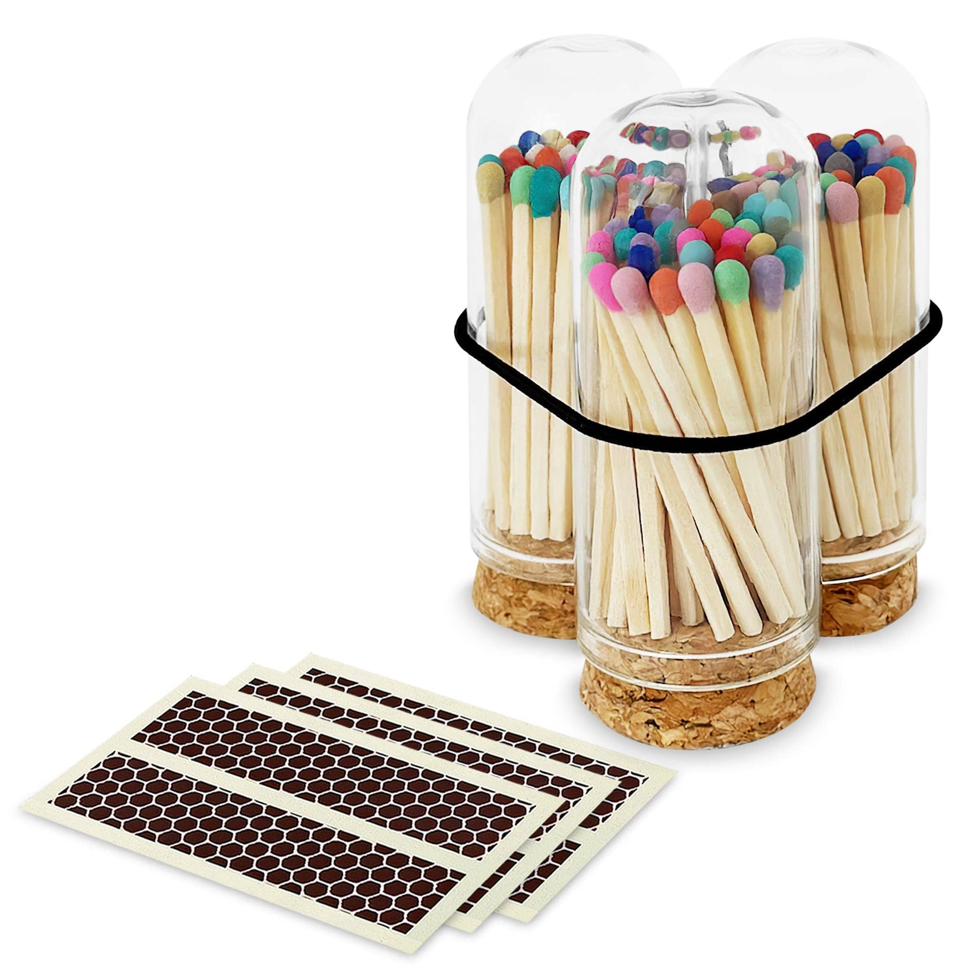 2" Matches + Mini Cloche - Colors of Your Choice + Strikers: Light Blue