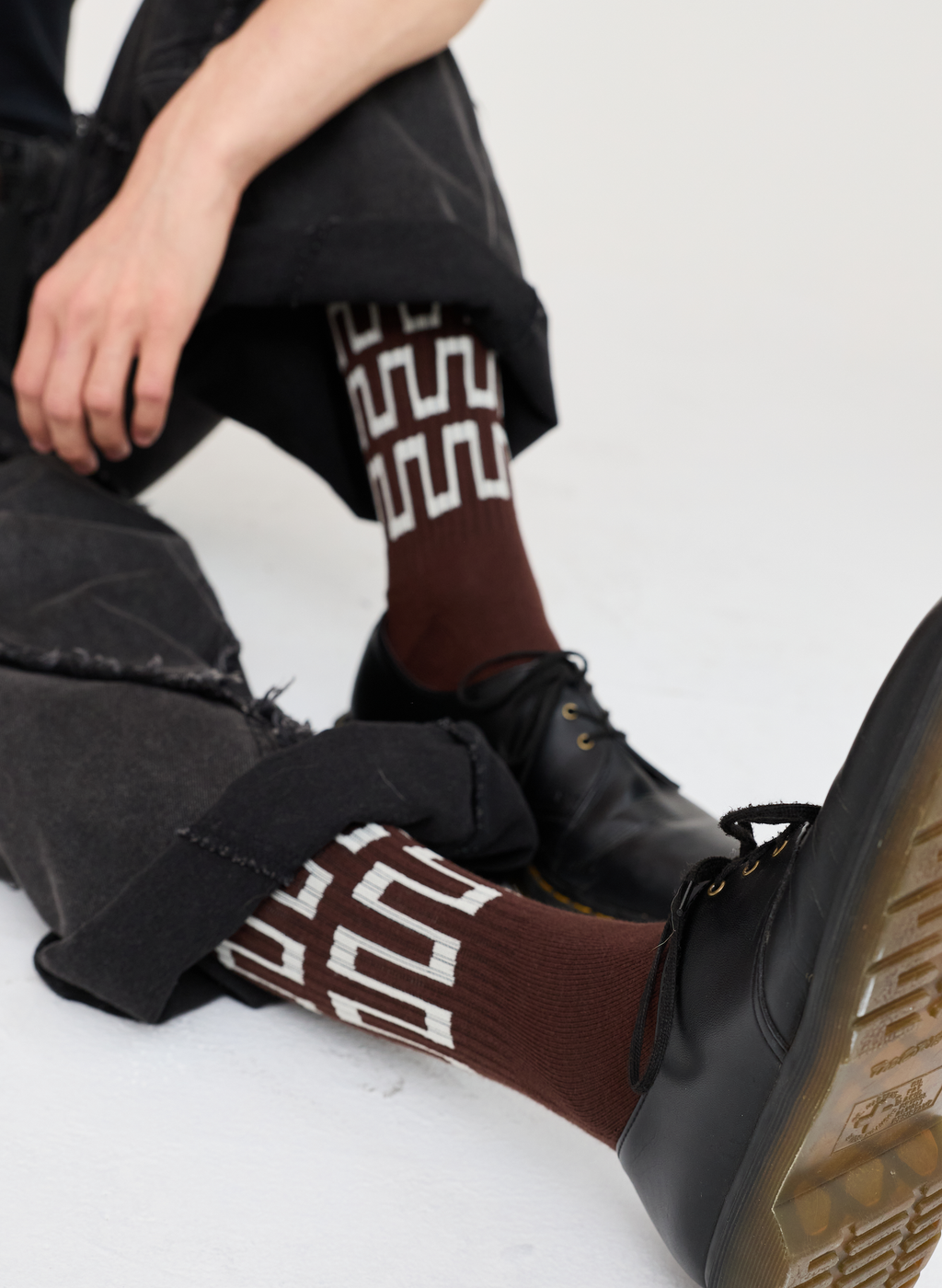 Slacker Crew Socks: Cactus