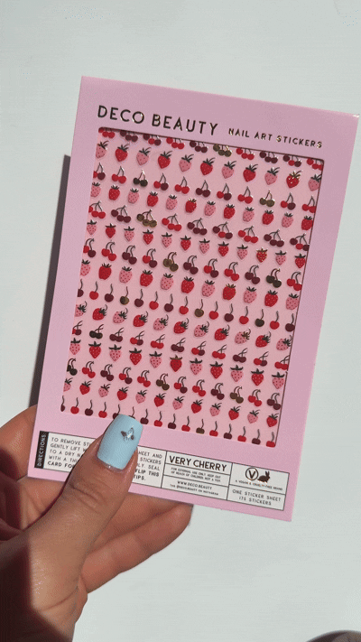 Nail Art Stickers - VERY CHERRY