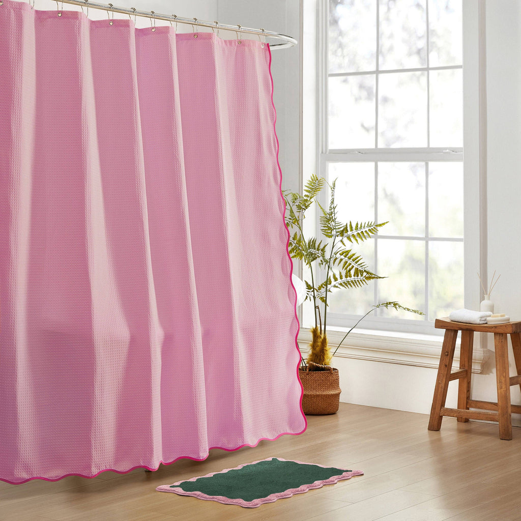 Nereida Bath Mat (Forest Pink): 20x32 inch