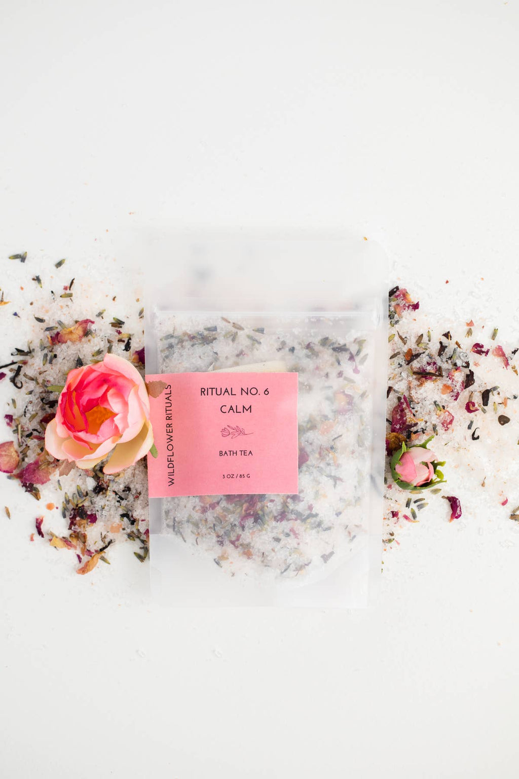 Ritual No. 6 Calm Botanical Bath Tea - Lavender Rose