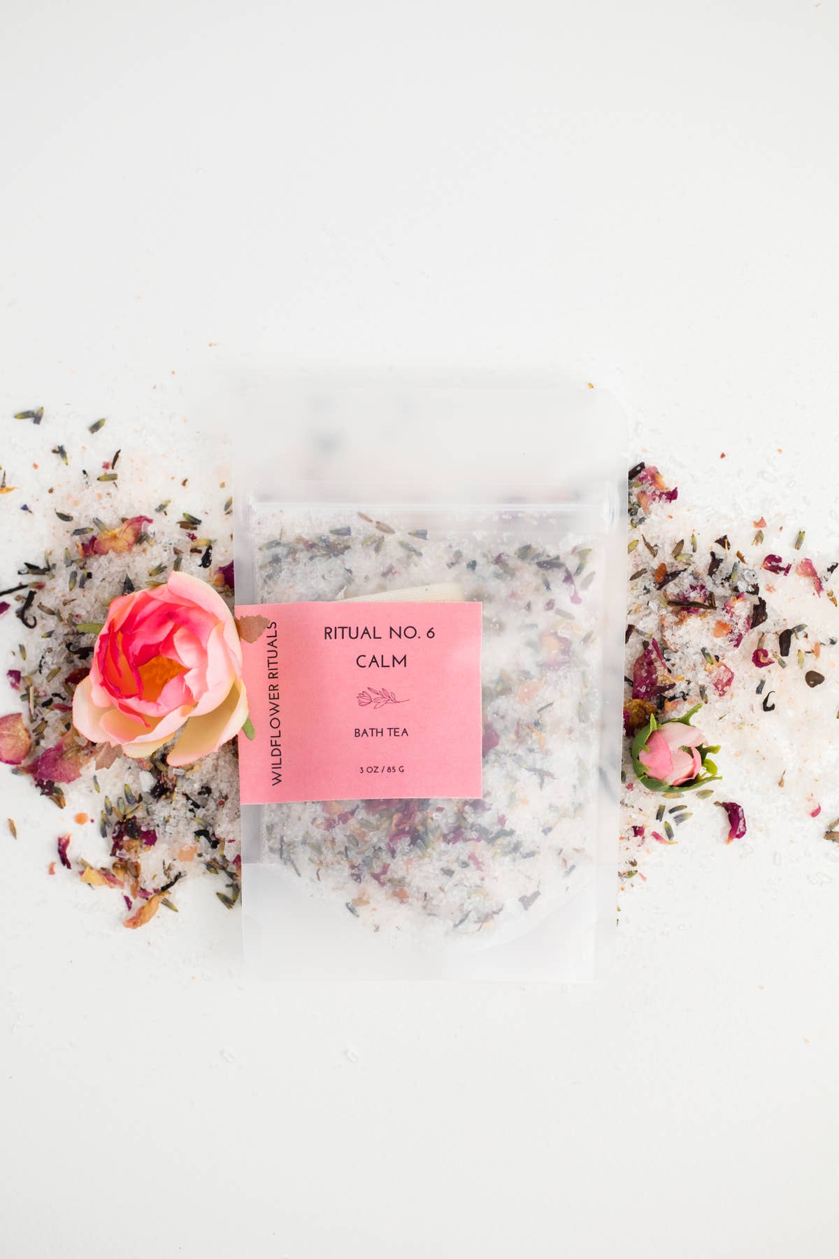 Ritual No. 6 Calm Botanical Bath Tea - Lavender Rose