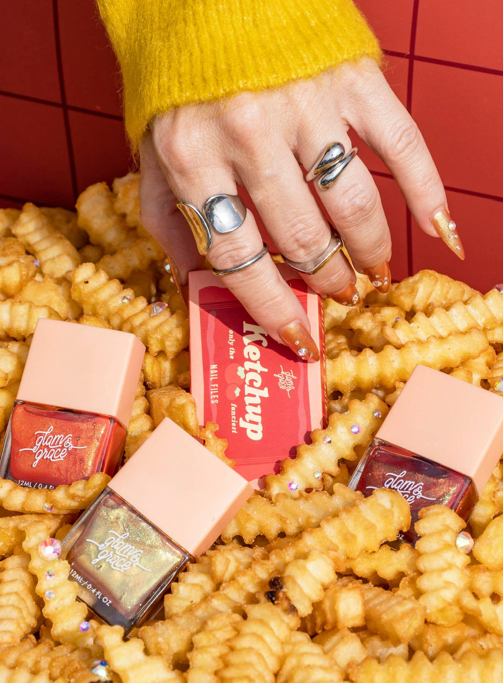 Ketchup Packet Nail Files - Limited Edition
