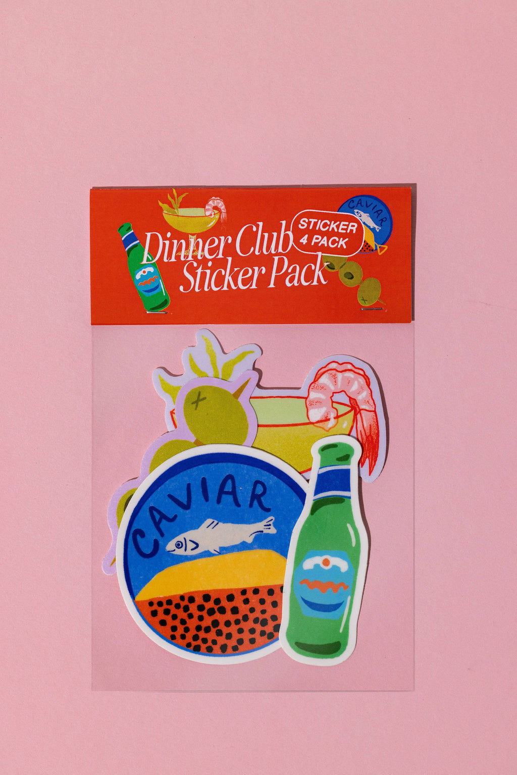 Dinner Club Sticker Pack