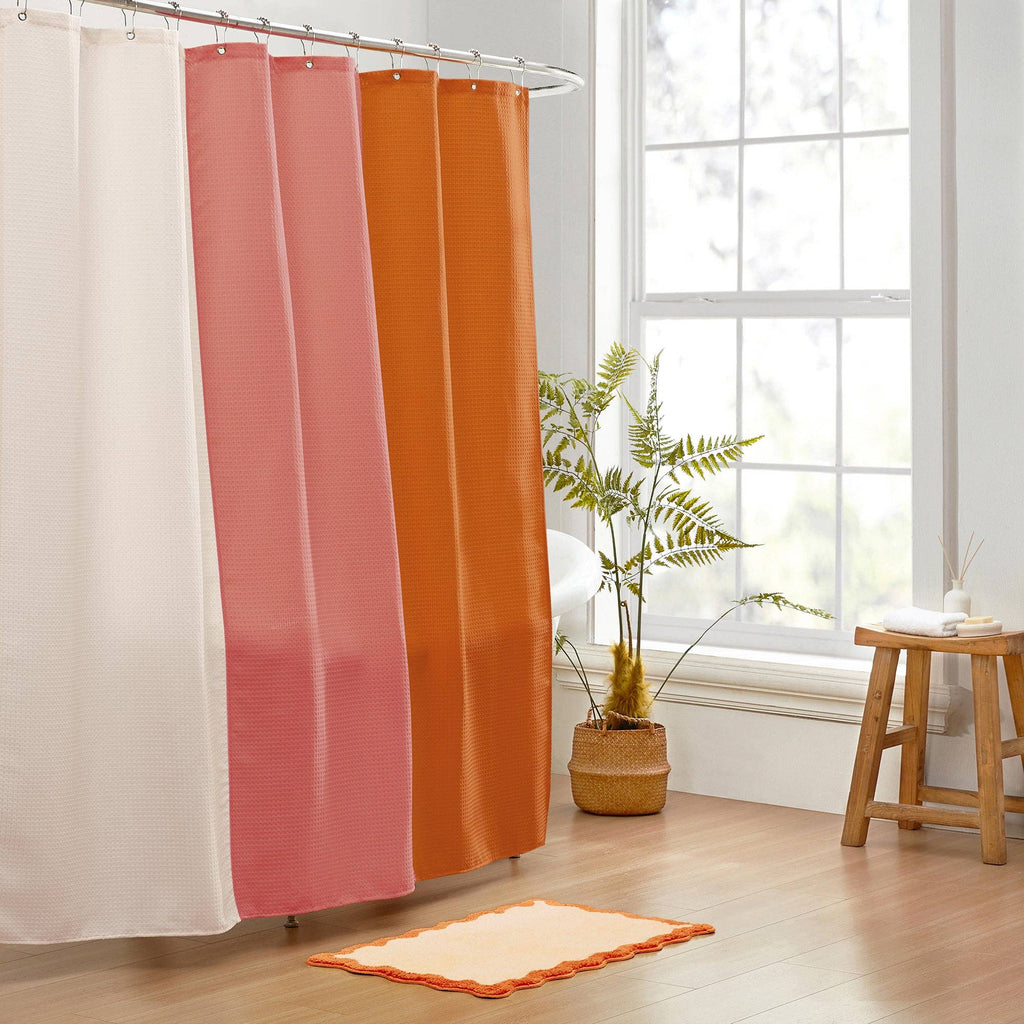 Nereida Bath Mat (Orange): 20x32 inch