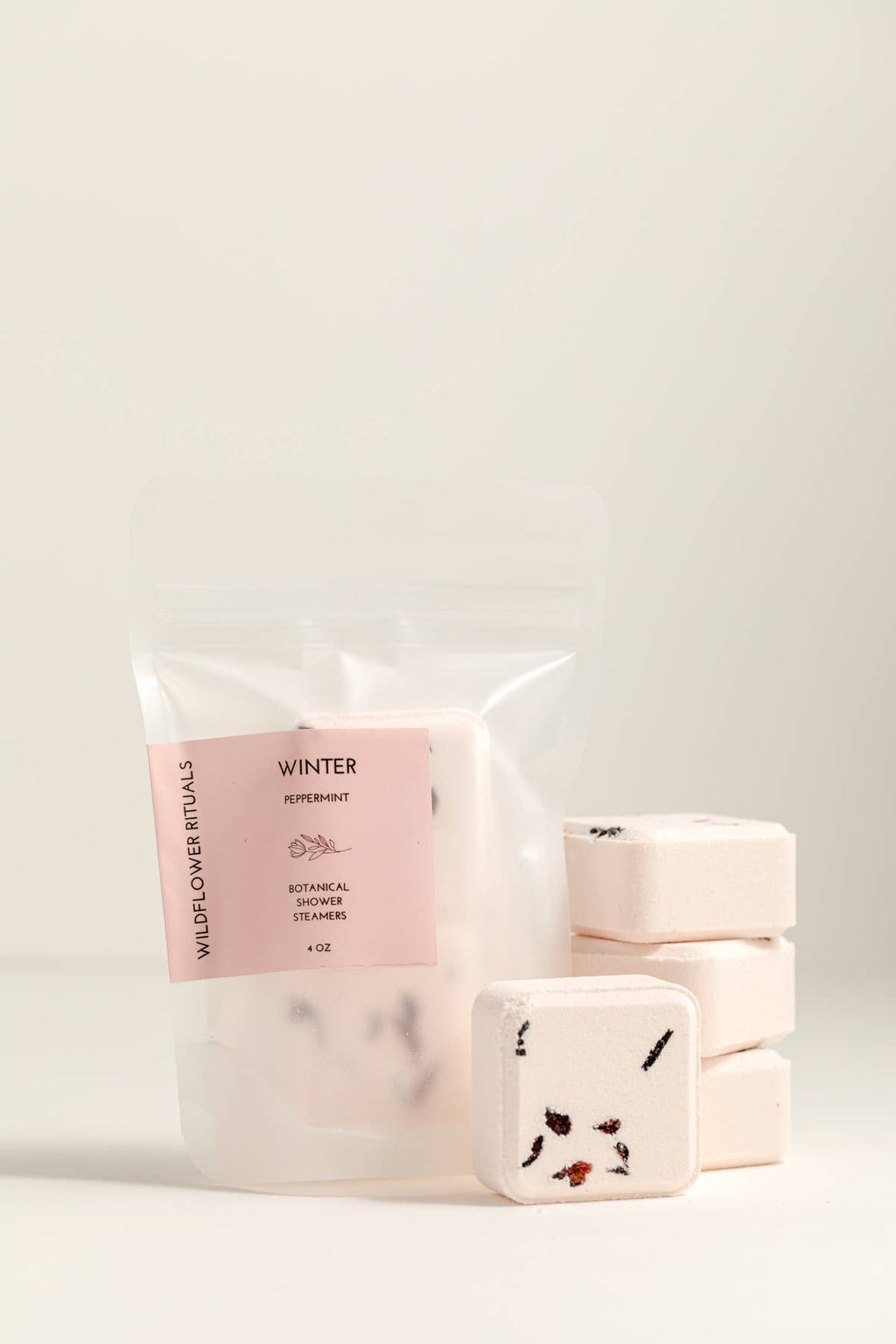 Winter Botanical Shower Steamers - Peppermint