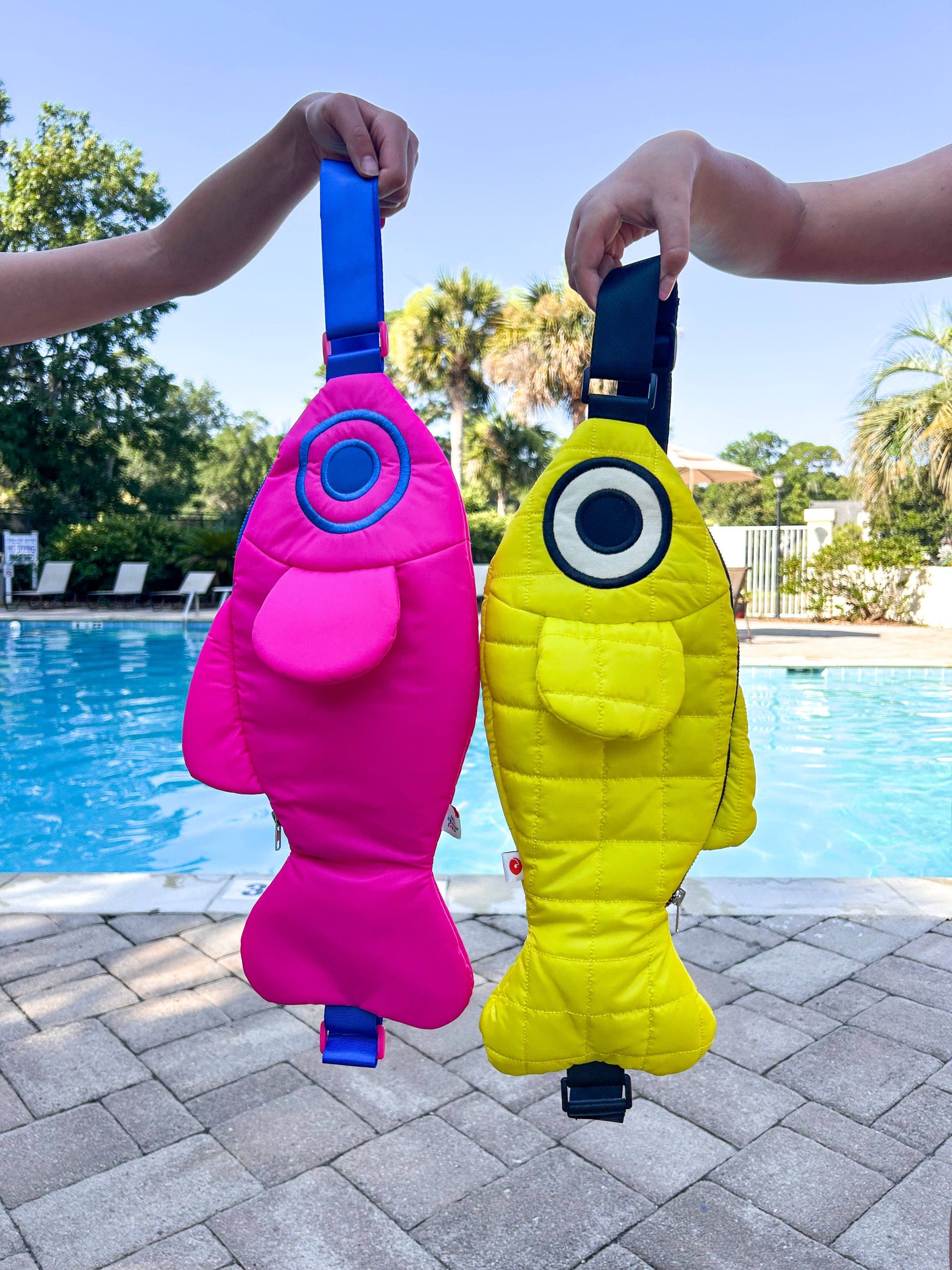The Fish Bag - Sporty Pink