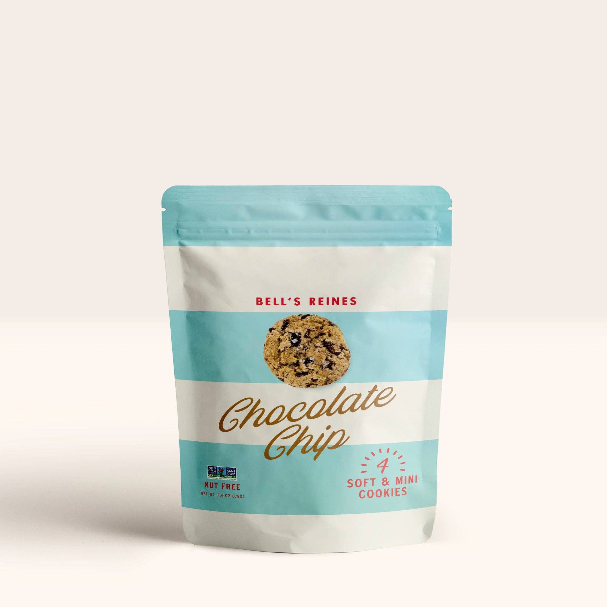 Artisanal Chocolate Chip with Flaky Sea Salt- 4 Count Retail