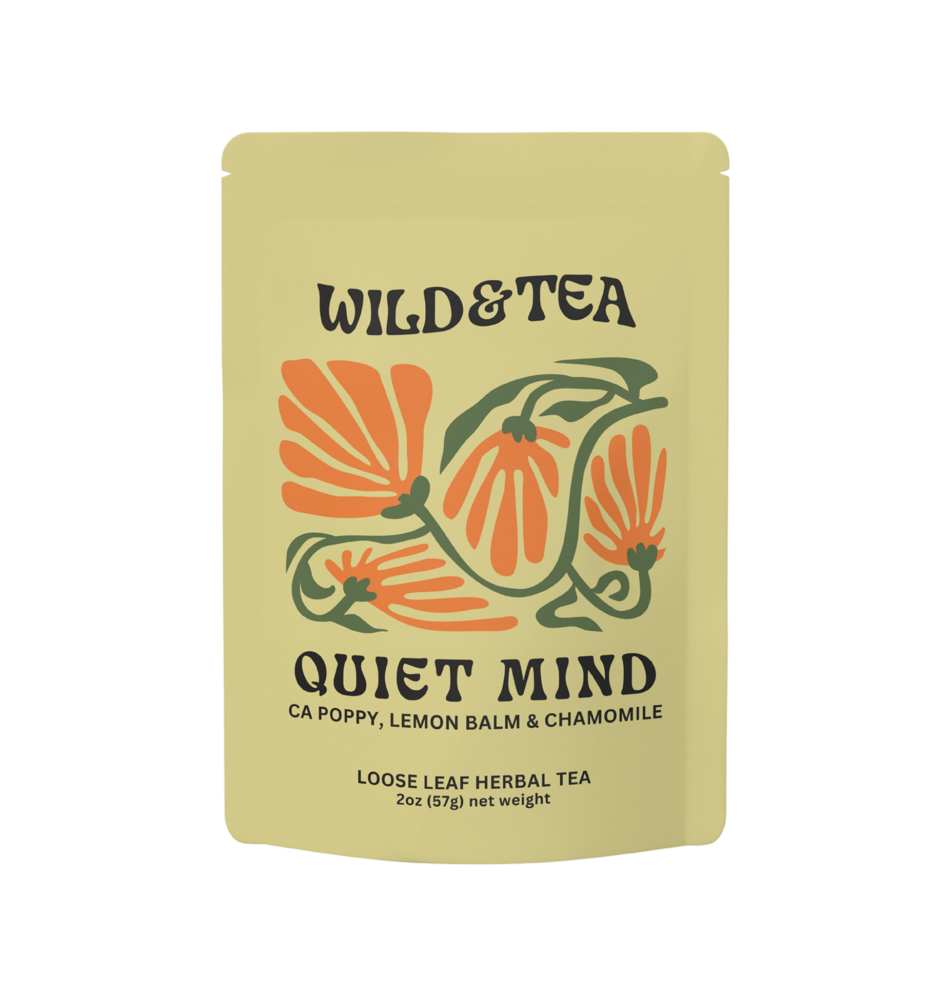 Quiet Mind Herbal Tea: 2oz