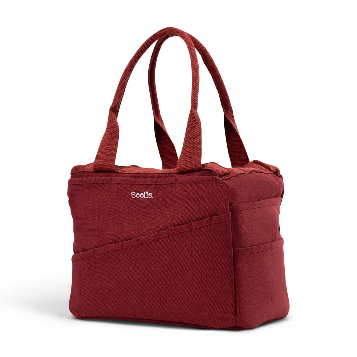 Soolla Studio Artist Bag, Sangria, Knitting Crochet Yarn Bag
