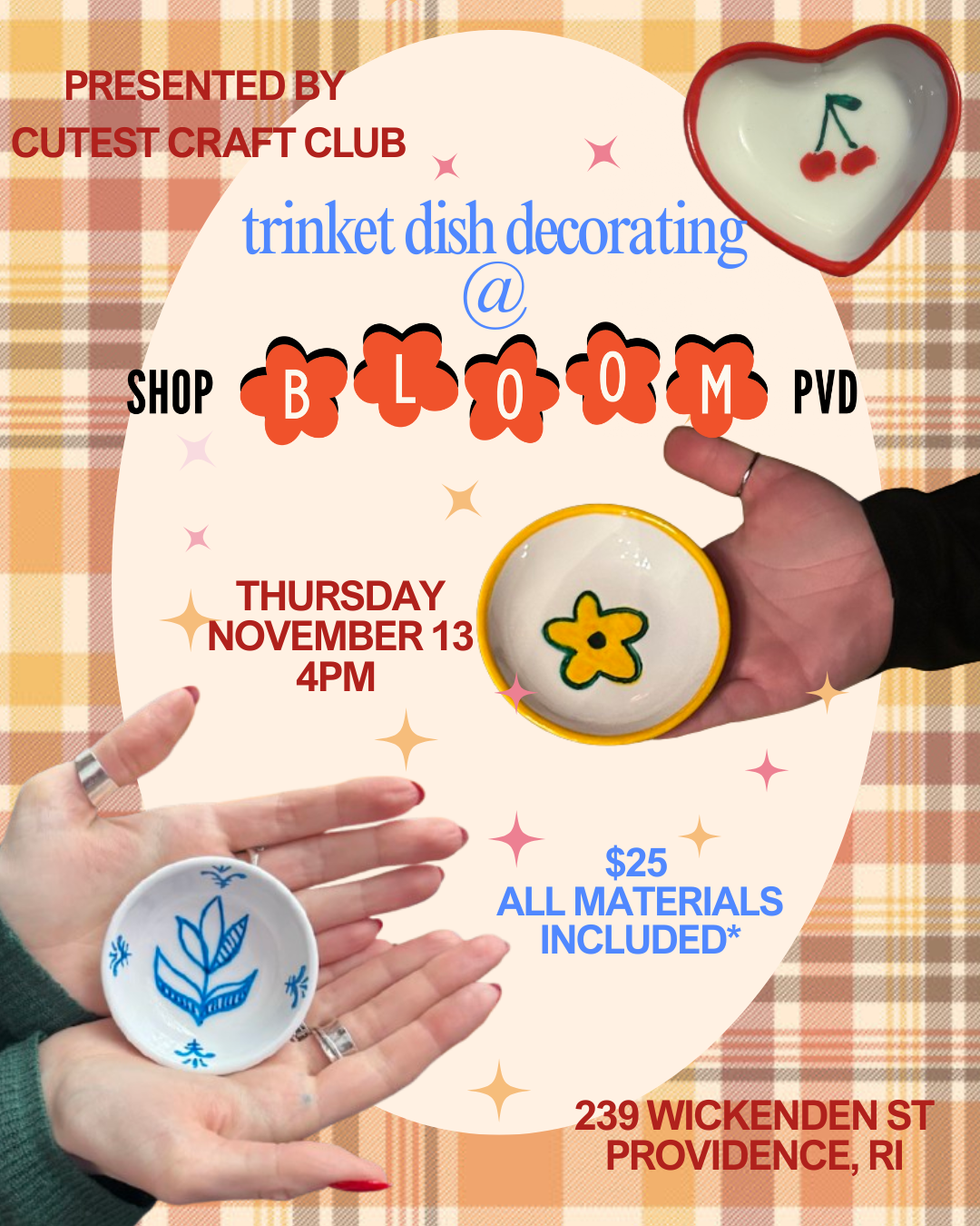 Trinket Dish Decorating