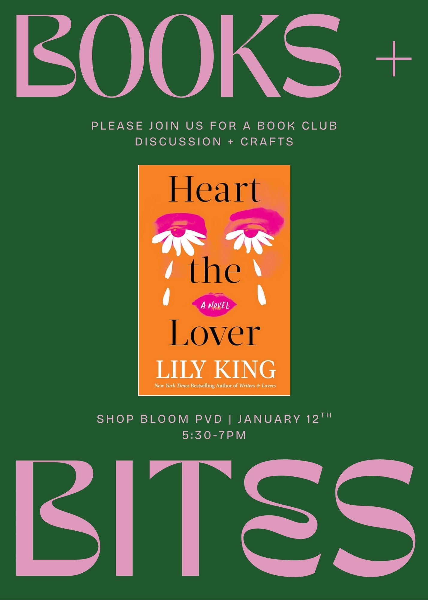 Books + Bites Book Club