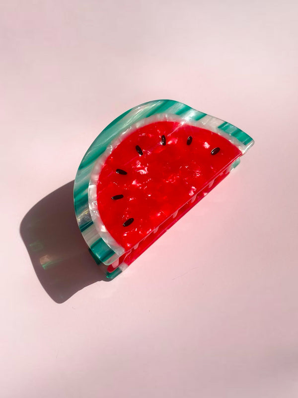Watermelon Claw Clip