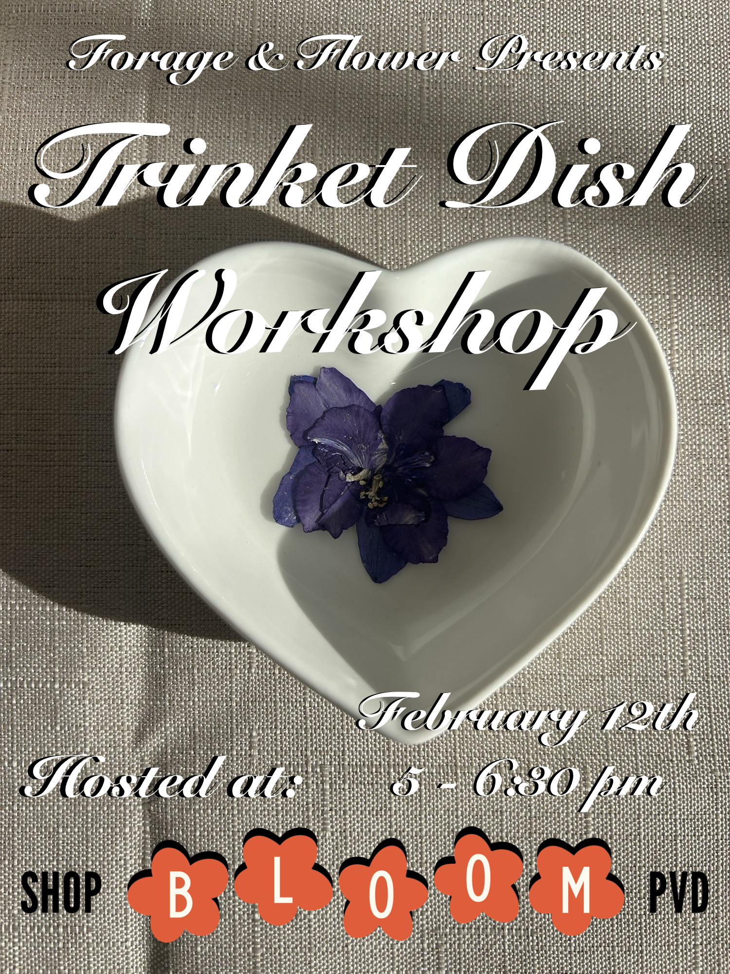 Resin Trinket Dish Workshop