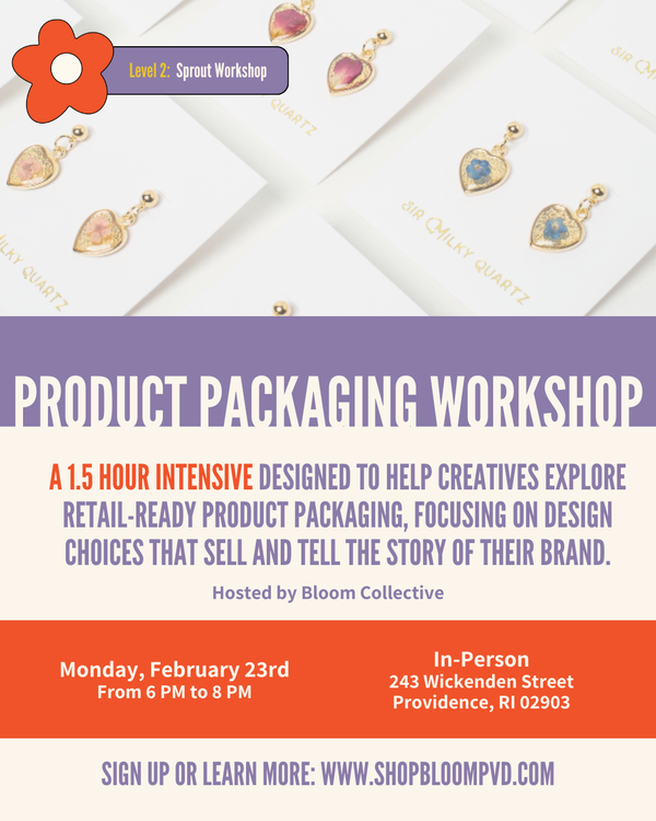 Product Packaging Workshop Level Two: Sprout