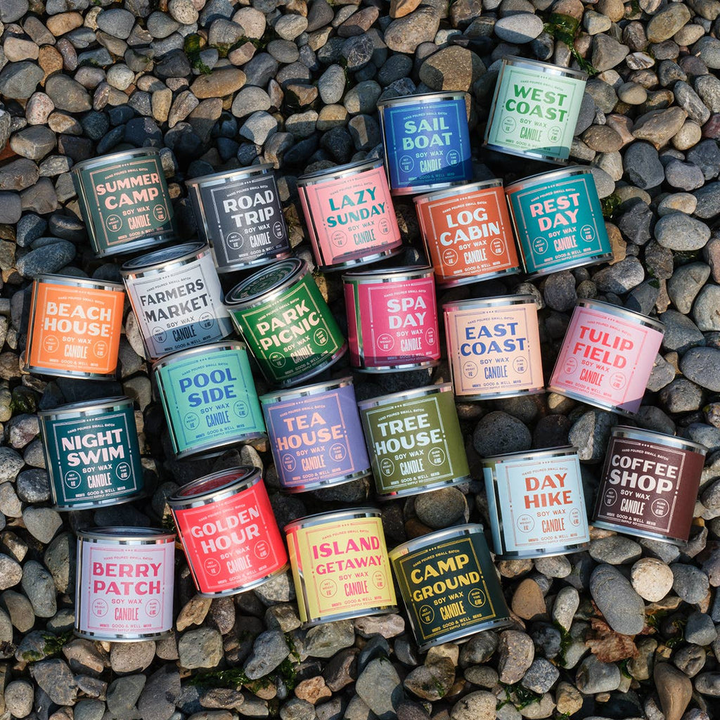 Night Swim Soy Candle : 1/2 Pint / Cotton Wick