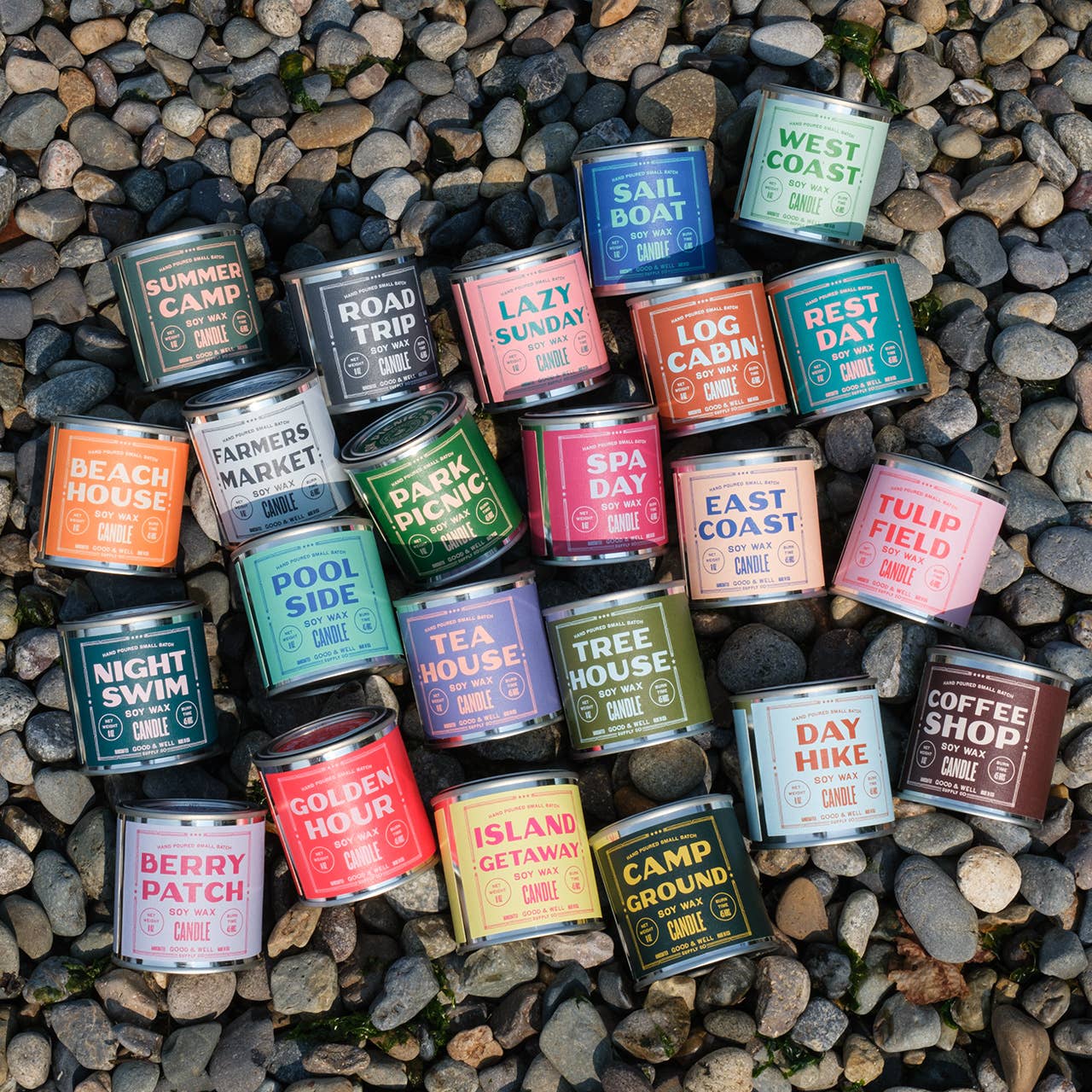 Coffee Shop Soy Candle : 1/2 Pint / Cotton Wick